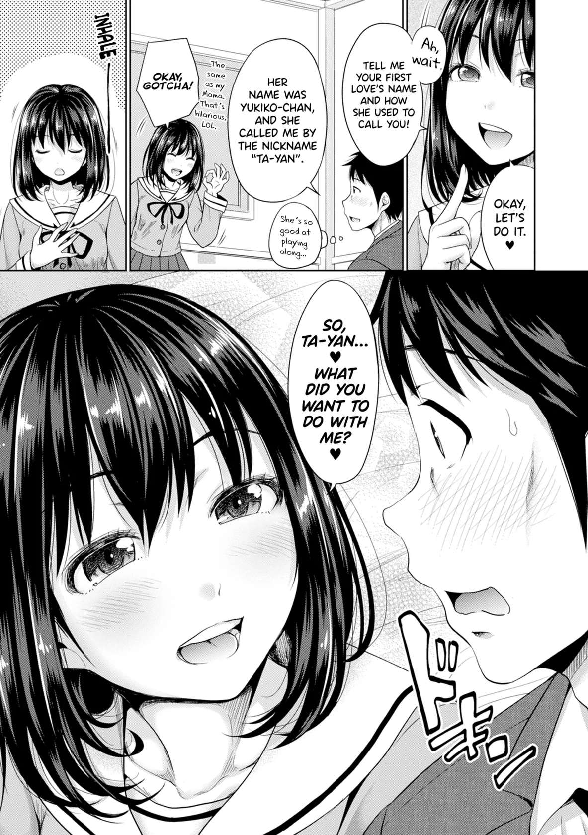 [Takuwan] Hatsukoi no Hito Ch.0.5-2 [English] [biribiri] [Uncensored]