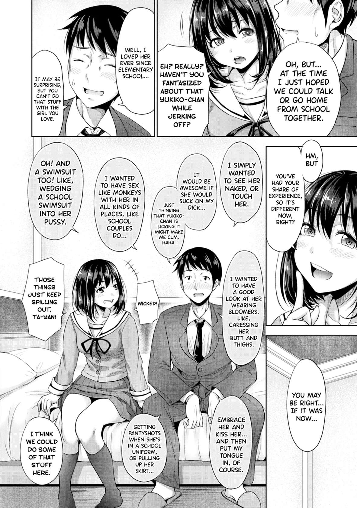 [Takuwan] Hatsukoi no Hito Ch.0.5-2 [English] [biribiri] [Uncensored]