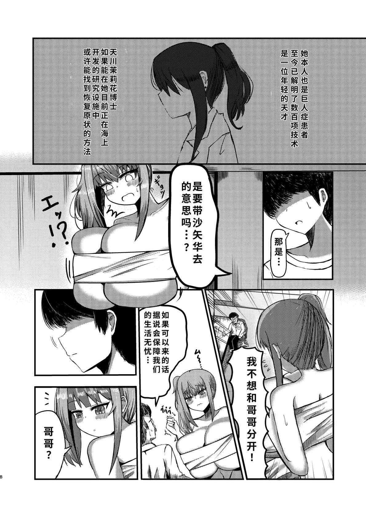 [ぽった～る (ポッター・L)] でかいも! ビルより大きい妹が街の支配者になる話 [DL版][ai翻译]