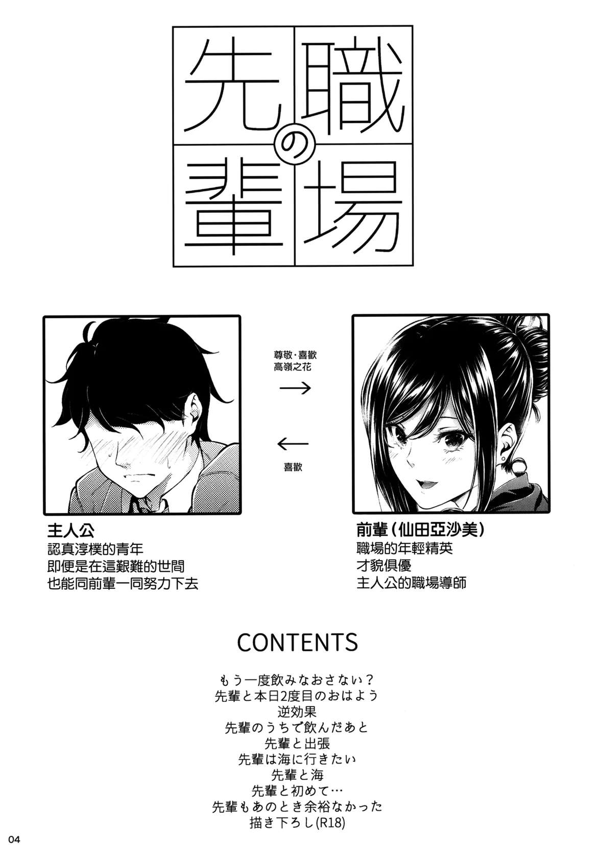 [IV VA SHIN (Mikuni Mizuki)] Shokuba no Senpai [Chinese] [无毒汉化组] [Decensored]