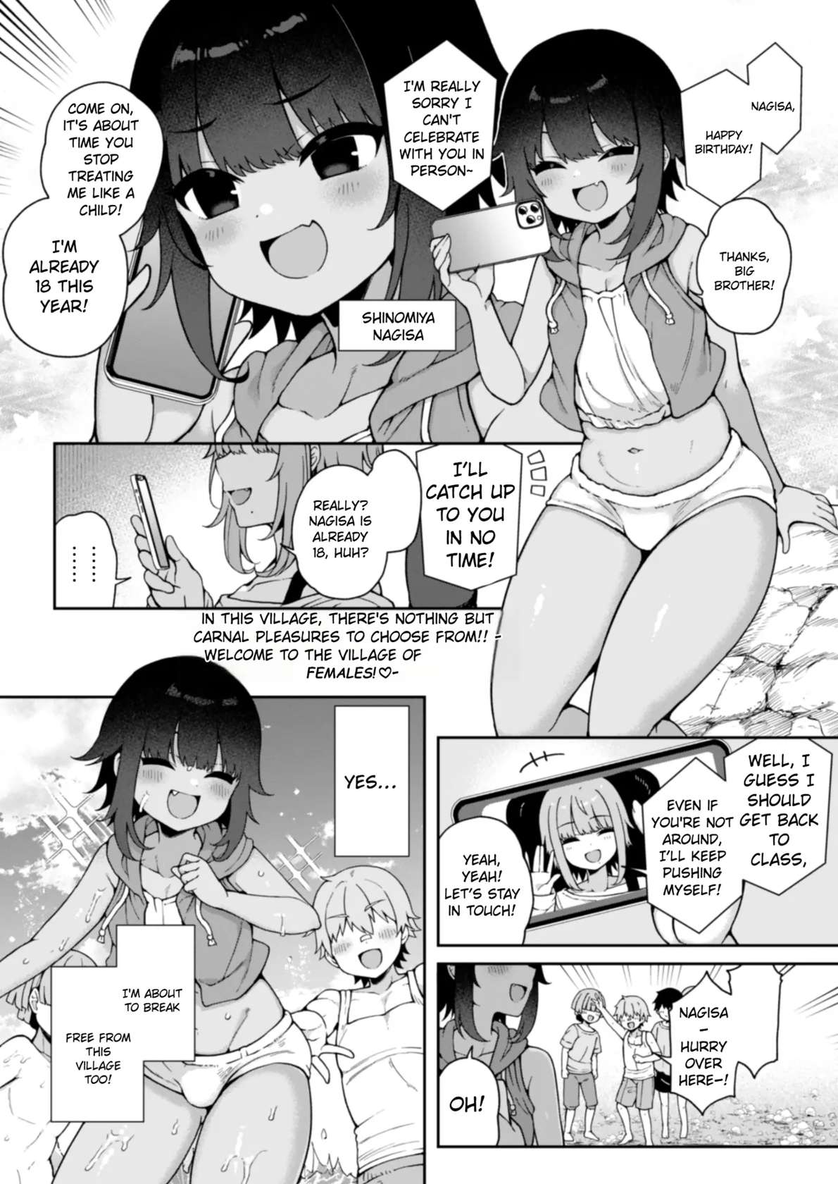 [RefRevo Comic (Arato Asato)] Mesu Ochi Mura e Youkoso ~Seishori Gakari ni Erabareta Otokonoko-tachi~ | Welcome to the vilage of Fallen Females ~Boys chosen to be in charge of sexual relief~ [English]