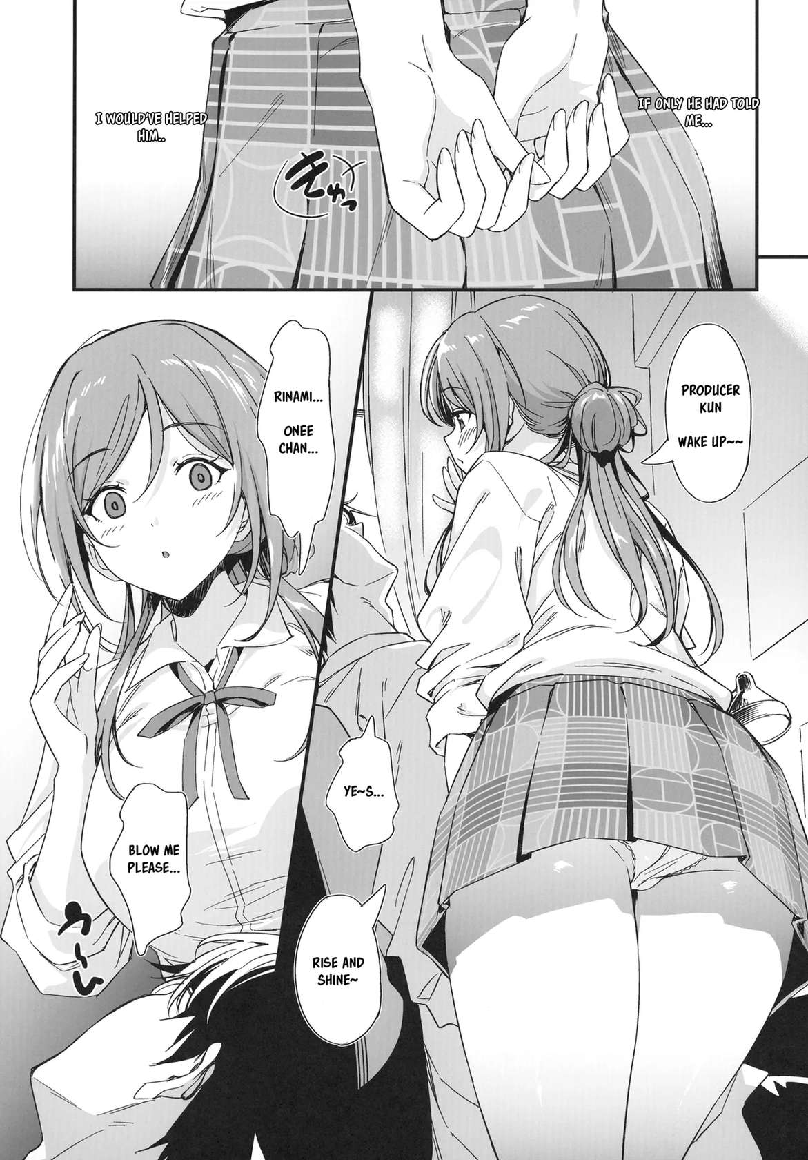 [AERODOG (inu)] Ecchi na Koto wa Rinami Onee-chan ni Makasenasai! | Leave the lewd stuff to Rinami Oneechan! (Gakuen IDOLM@STER) [English] [Digital]