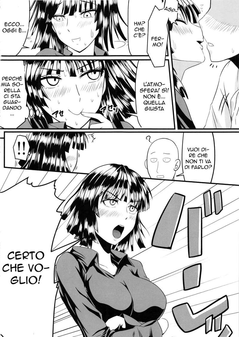 (C89) [Uchuu ☆ Porta (Kawa)] Dekoboko Love Sister | Tra Tornado e Tempesta 1 (One Punch Man) [Italian]