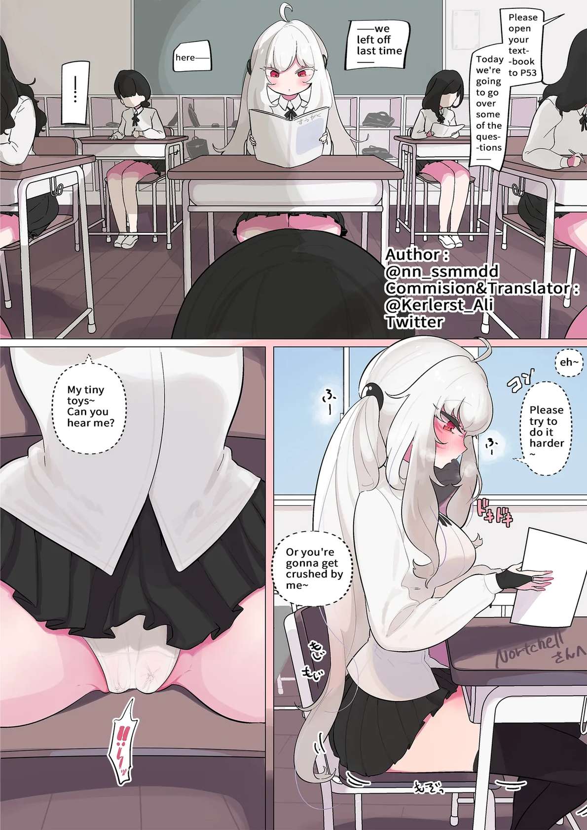 [Nyama] Size Sounyu Zeme Manga | Size Insertion Torture [English, Japanese, Chinese]