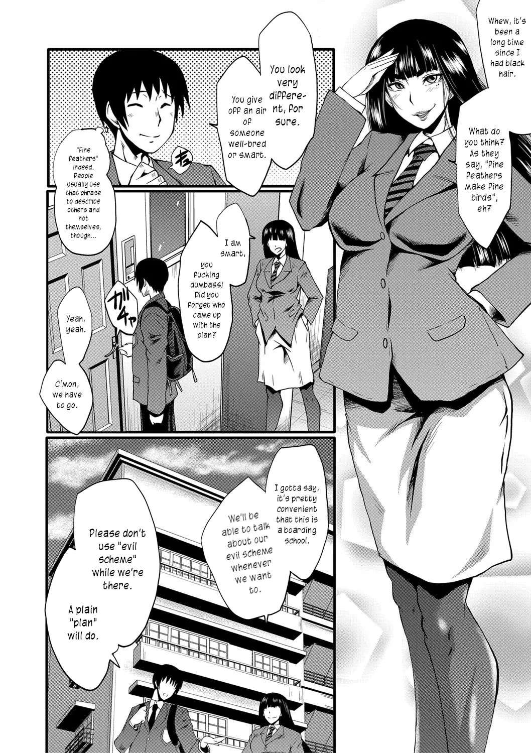 [SINK] Mesu Kyoushi Gakuen Tengoku, Fuck 01 | The Principal of an Academy with only Female Teachers, Part 1 [English] [joobuspaidatr]