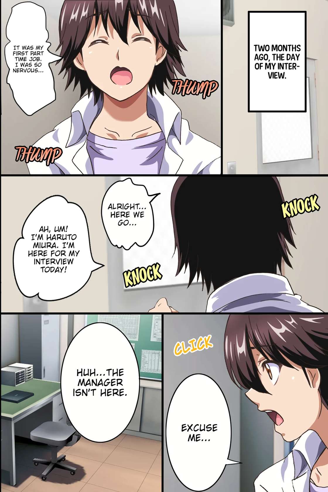 [Media (Sho Washizuka)] The Female Coworkers at My Part-time Job Are Too Erotic [English] [Decensored]