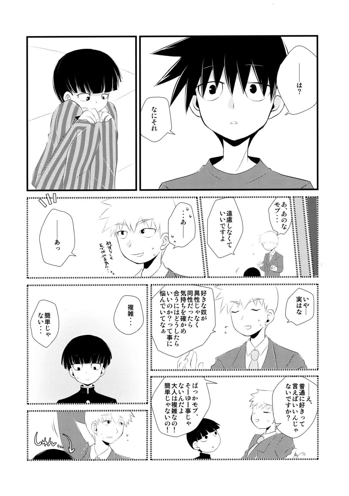 [Suitei no Hamachi (Kamio Muu, Natro SrSO4)] Daku (Mob Psycho 100)