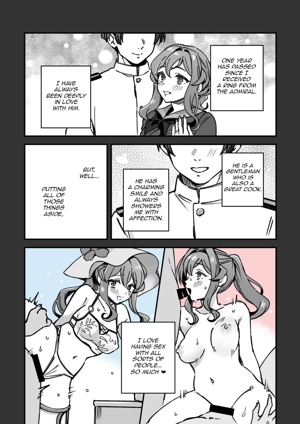 [3260 (Saburou)] Kanmusu Gotland no Futei Manga | A Manga About Fleet Girl Gotland's Unchastity (Kantai Collection -KanColle-) [English]