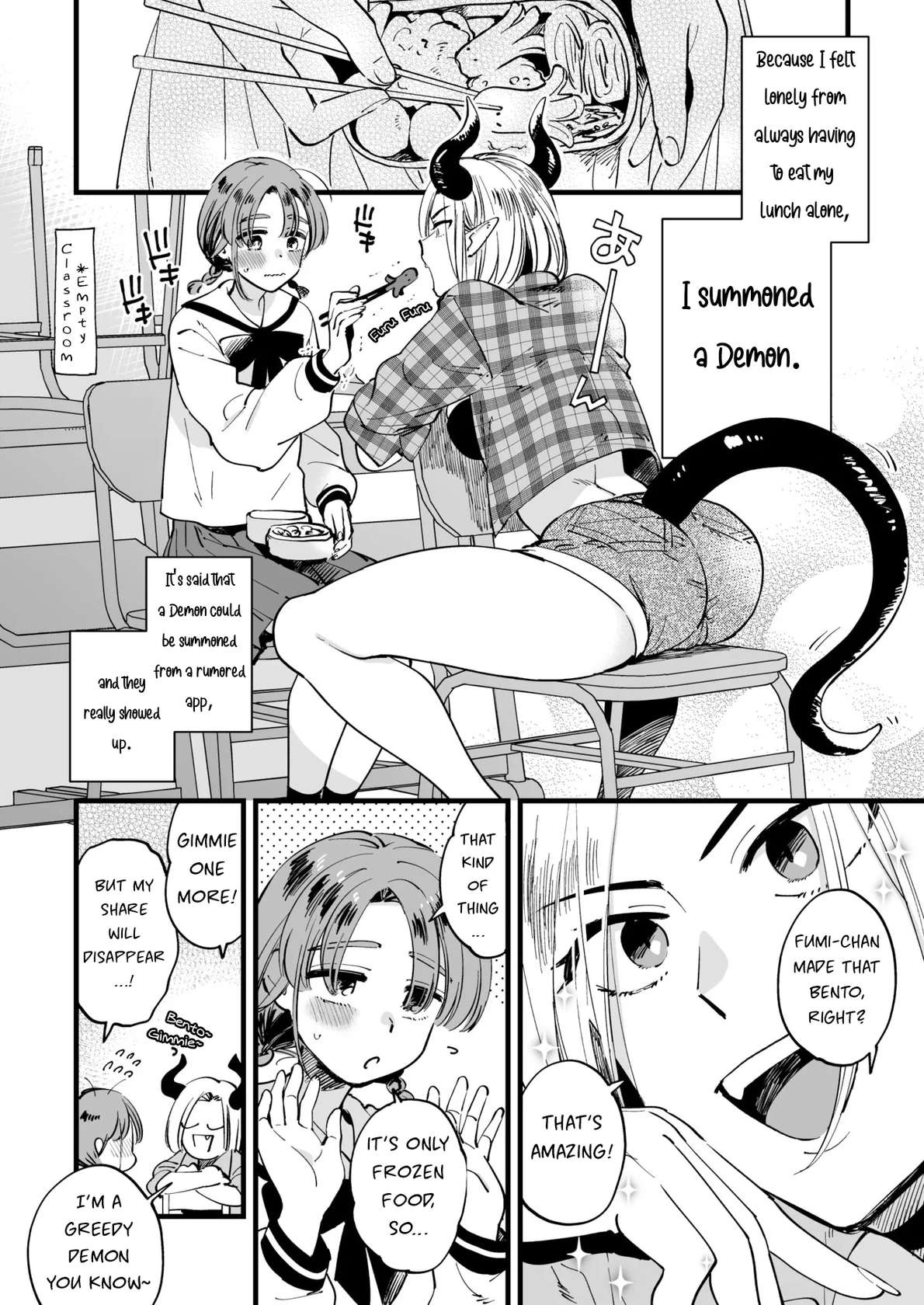 [Yukataro] Sabishi Katta node Akuma o Shoukan shitara Taika to shite Futanari Yuri Ecchi Saserarete Shimau [English]