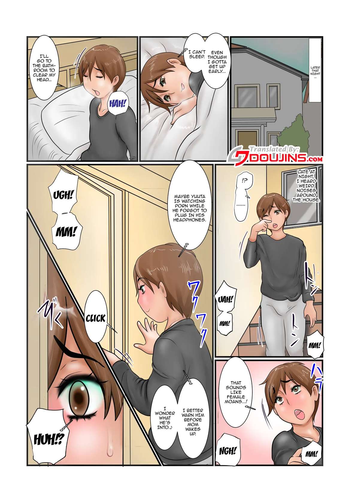 [Ginto] Ki ga Tsukuto...Haha ga Gitei no Mesubuta ni!? | By the Time I'd Noticed, My Mother Had Turned into My Younger Half-Brother's Sow! [English] {Doujins.com}