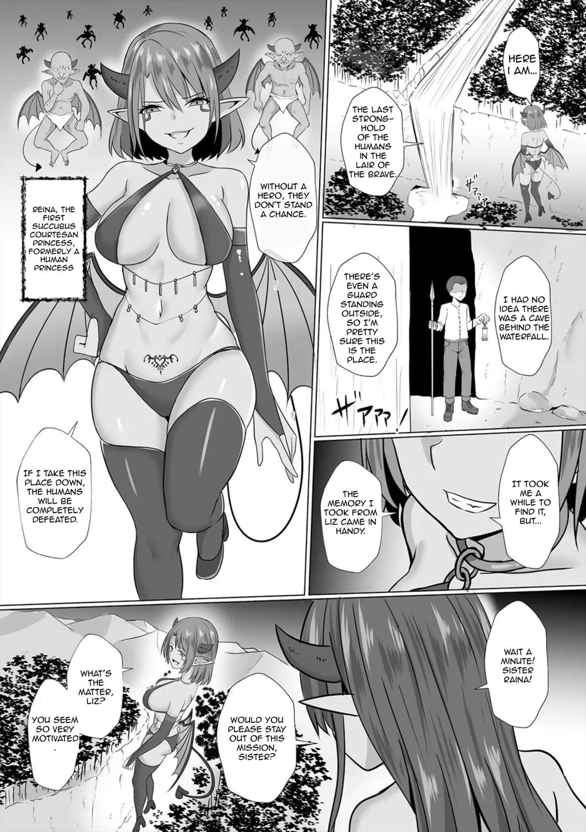 [Bullet] Inma Shouki Liz | Liz, the Succubus Courtesan Princess Ch. 1 [English]