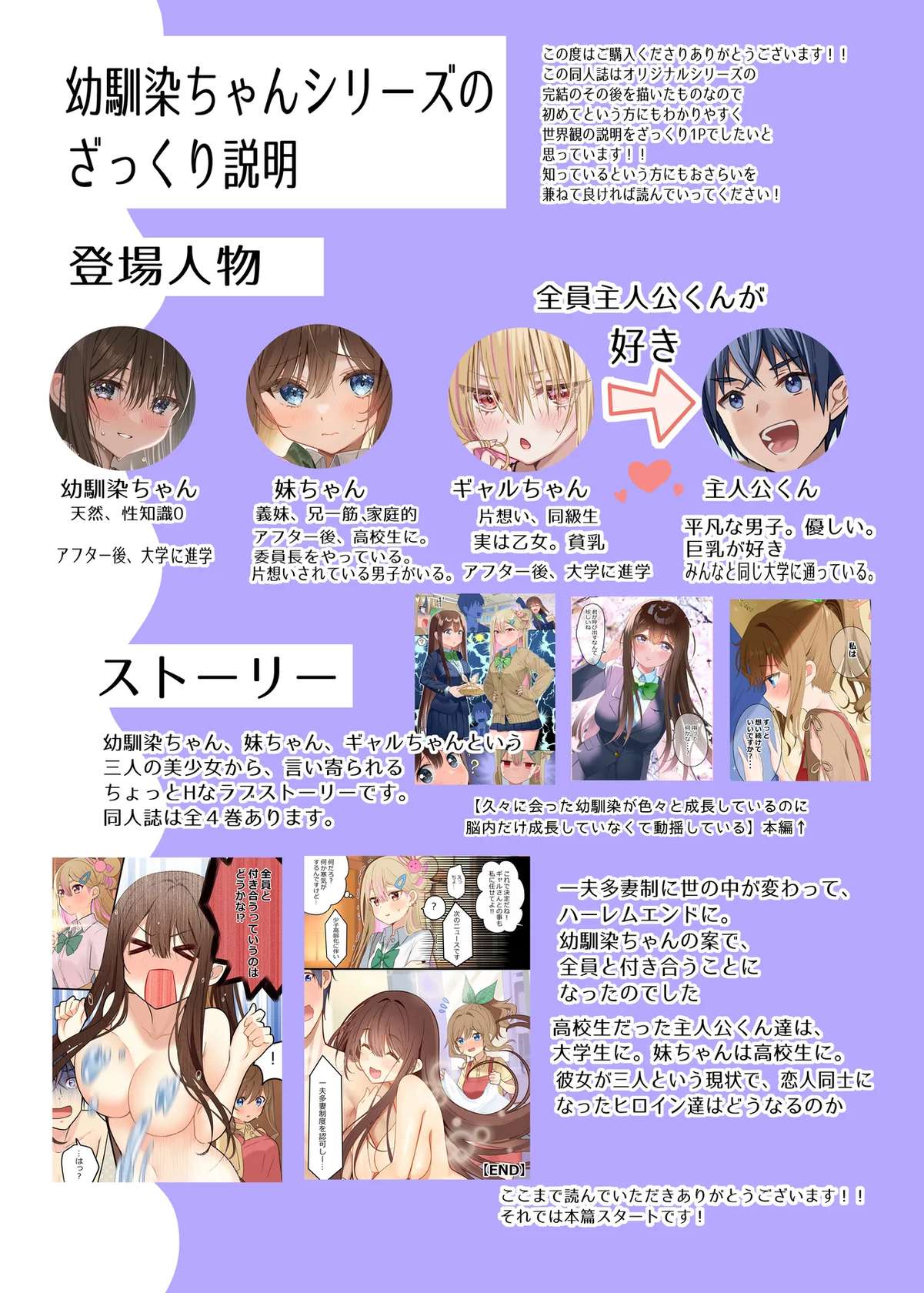 [piyopoyo] Osananajimi-chan Series Ura Hon 3 - Childhood Friend Series Back Book [Digital]