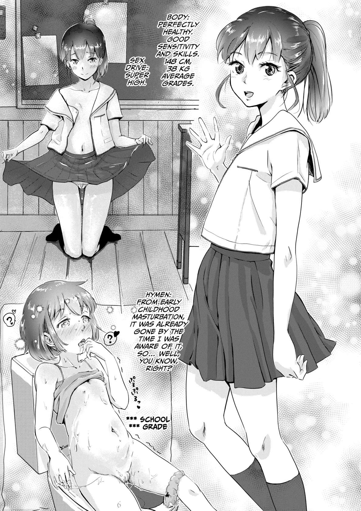 [Engawa Doumei (inkLoud2)] Shitanaga-chan no Nichijou Onanie Life [English] [CulturedCommissions]