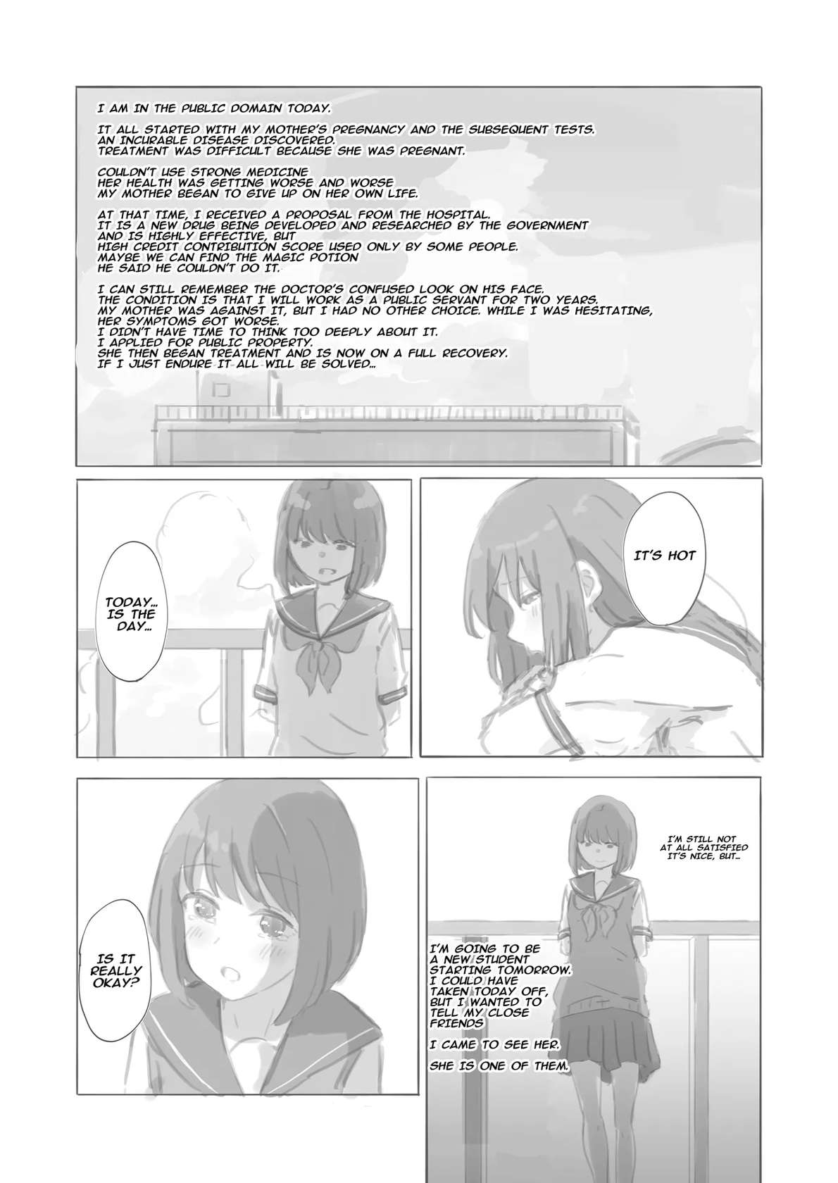 [Yukimaruya (Yukimuramaru)] Kouyuubutsu Shoujo Gaiden Natsu no Owari ni + Kouyuubutsu o Tsukatta OnaSuppo-an ~Doujinshi Okuchi Houshi Hen~ | Public Property Sex Slave Girl Spin-off: At the End of Summer + Ona Support Proposal Using Public Property ~Doujin