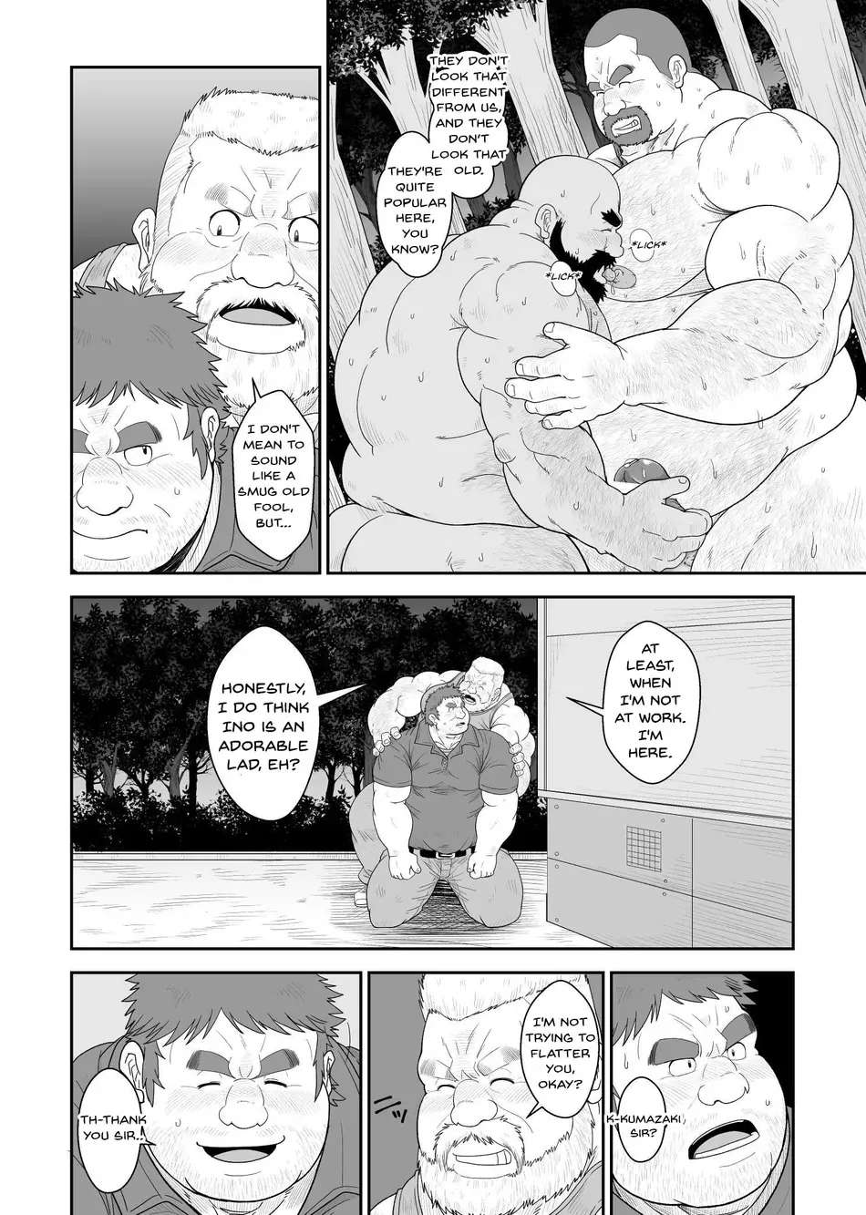 [Chobikuma (Bear Tail)] Mr. Bear and Mr. Boar [ENG]