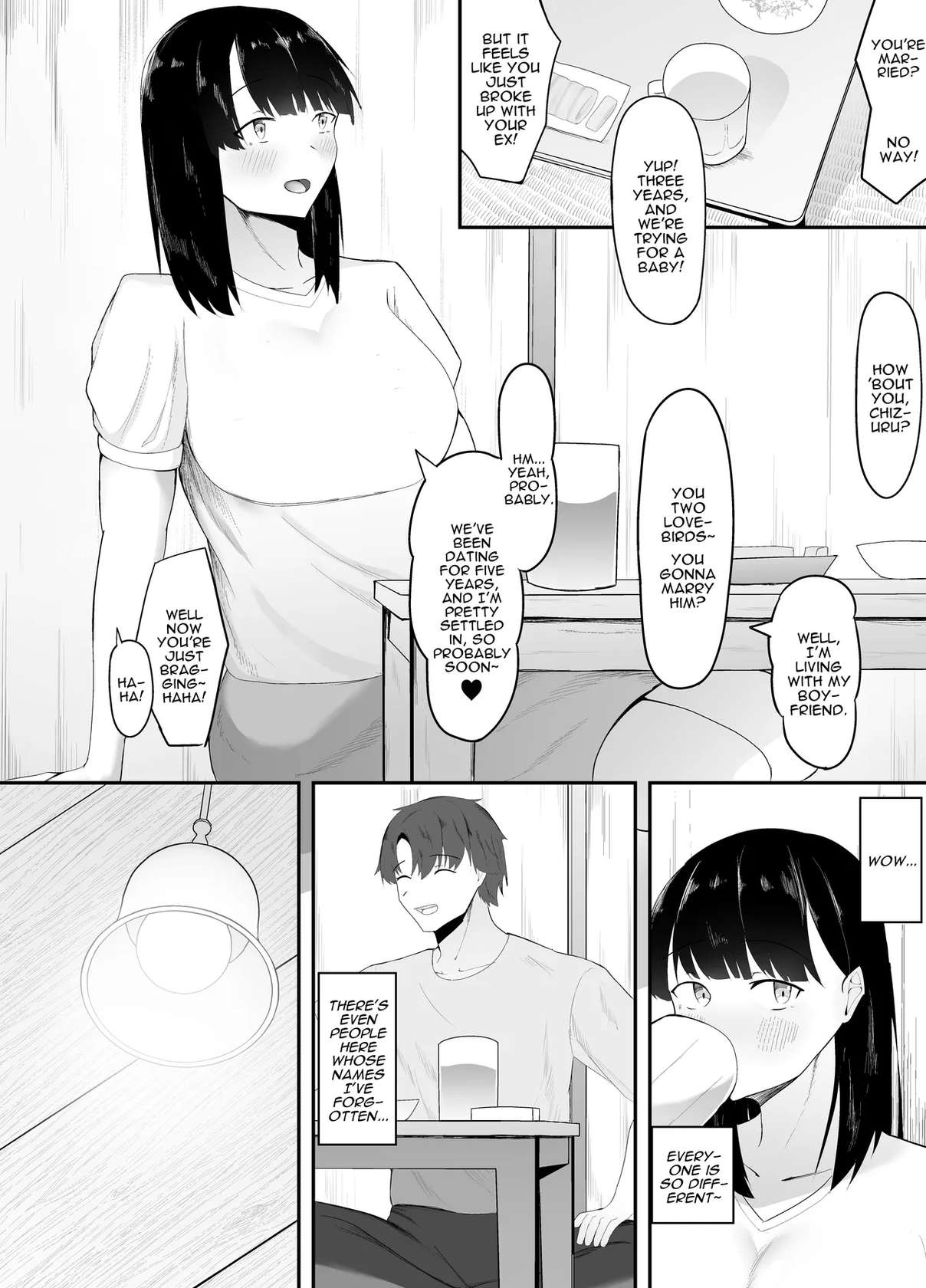 [Ikki Ichiyuu] Sei no Mezame ~Dousoukai de Saikai Shita Otoko ni Netorareru~ | Sexual Enlightenment ~Cucked By A Guy At My Reunion~ [English] [Darg777 Translations]