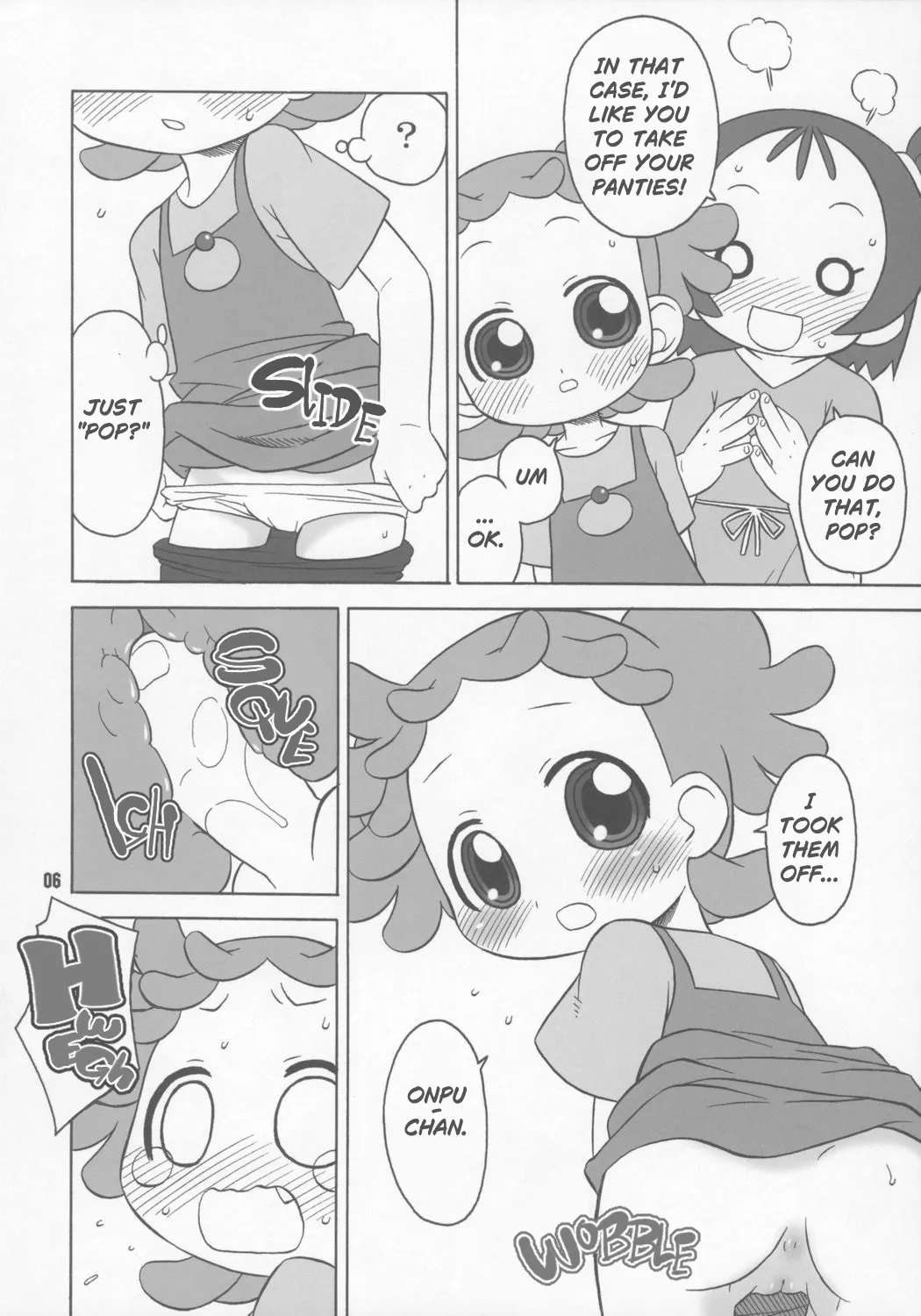 [English] (C70) [USO Seisakujo (Harukaze Unipo)] Bokura wa mucha mo suru kedo.(Ojamajo Doremi)