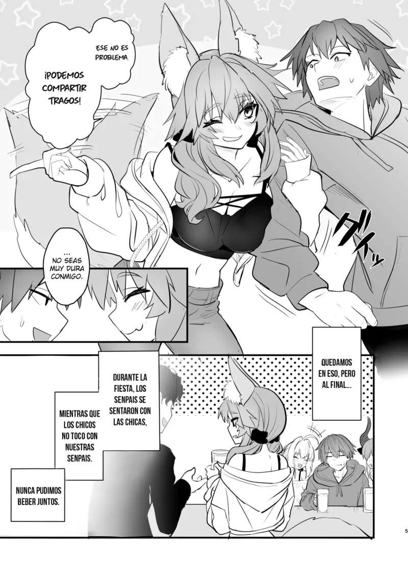 Yamitsuki Honpo (Wise Speak)] Tamamo Daigaku Monogatari - Historia de Tamamo "Vida Universitaria" (Fate/EXTRA CCC) [Spanish] [Moryango] [Digital]