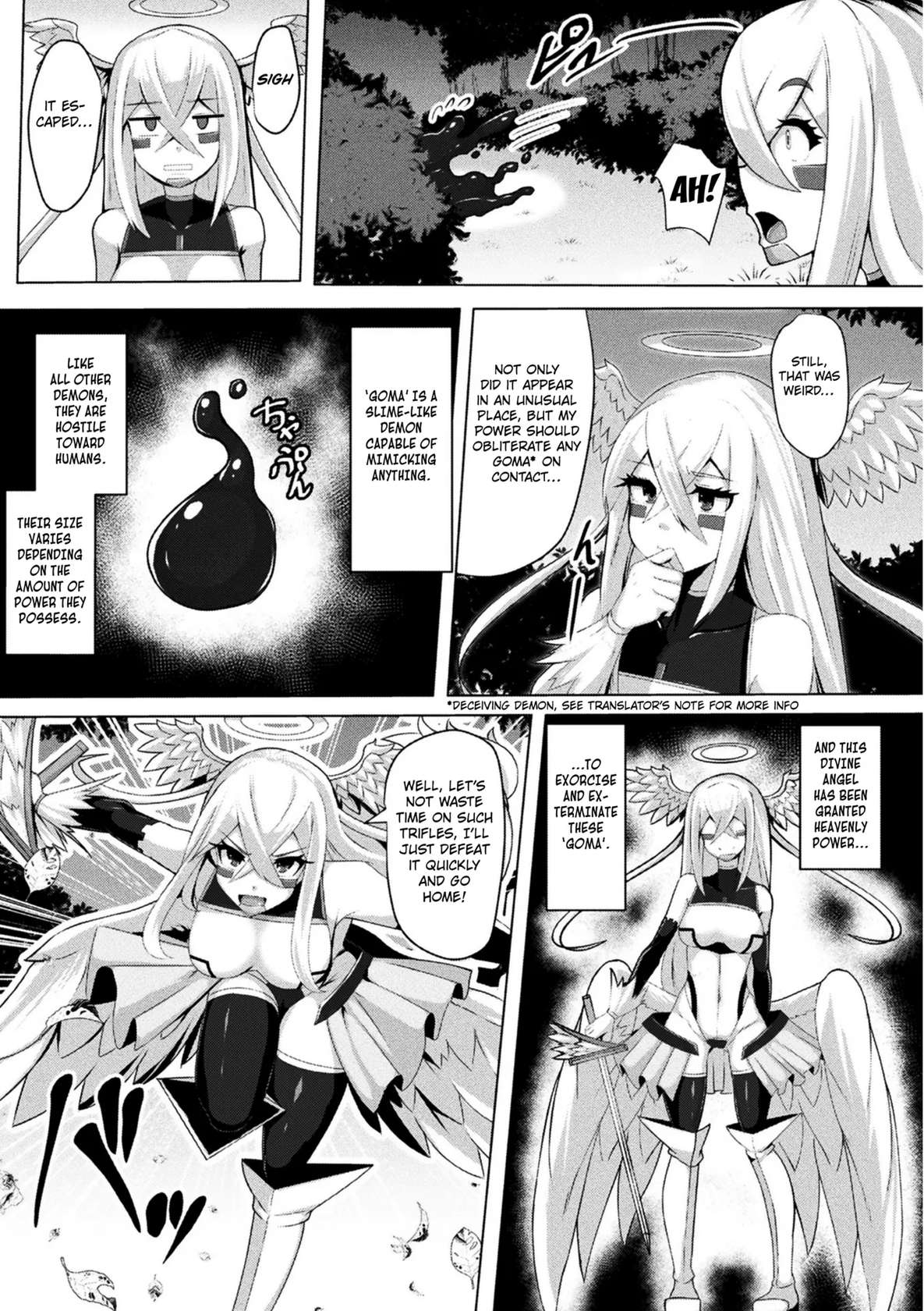 [Tenken] The angle falls into darkness ([Anthology] 2D Comic Magazine Mahou Shoujo Naedokoka Keikaku Vol. 2 [Digital]) [English] [Kuraudo]