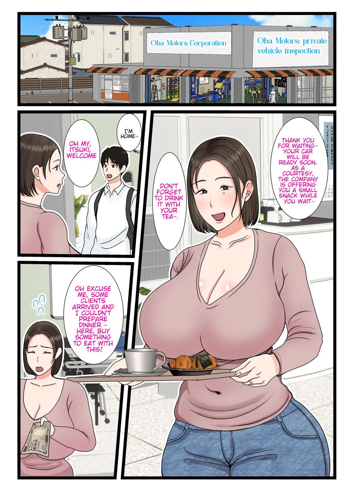 [Benii Kenkyuujo] The mother of the Oba Household ~A Daily Routine of Submission to her Son's Indulgences ~