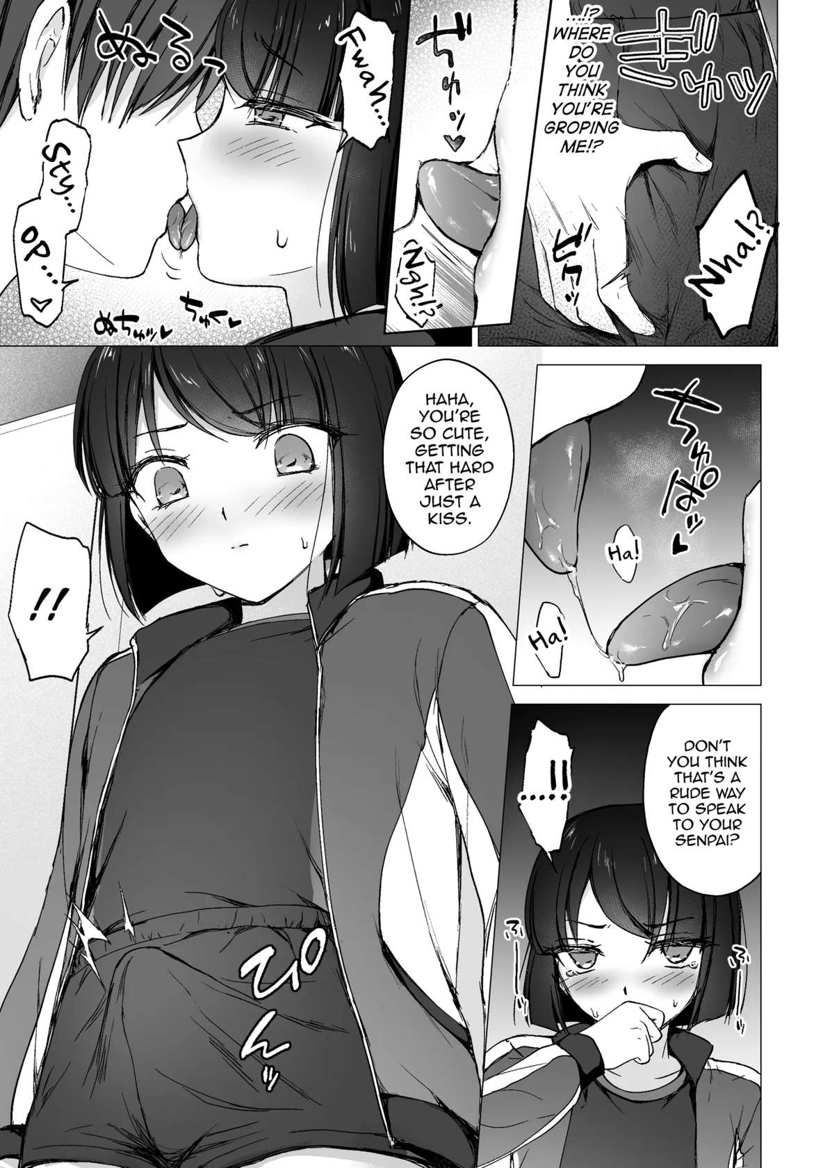 [Hagoromo.net (Hagoromo net)] Namaiki Kouhai o Chinpo de Otoshite Mesu ni Suru [English] [mysterymeat3] [Digital]