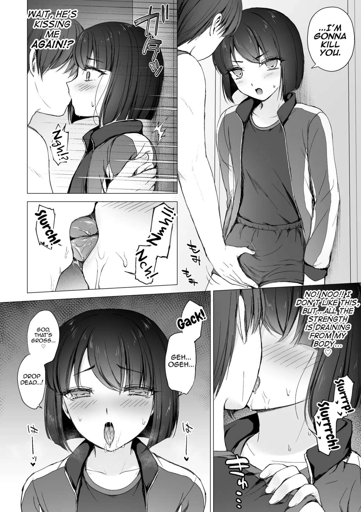 [Hagoromo.net (Hagoromo net)] Namaiki Kouhai o Chinpo de Otoshite Mesu ni Suru [English] [mysterymeat3] [Digital]