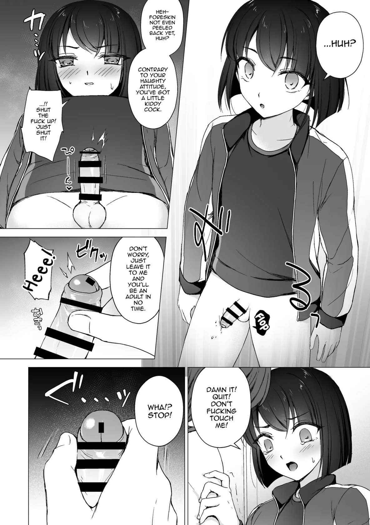 [Hagoromo.net (Hagoromo net)] Namaiki Kouhai o Chinpo de Otoshite Mesu ni Suru [English] [mysterymeat3] [Digital]