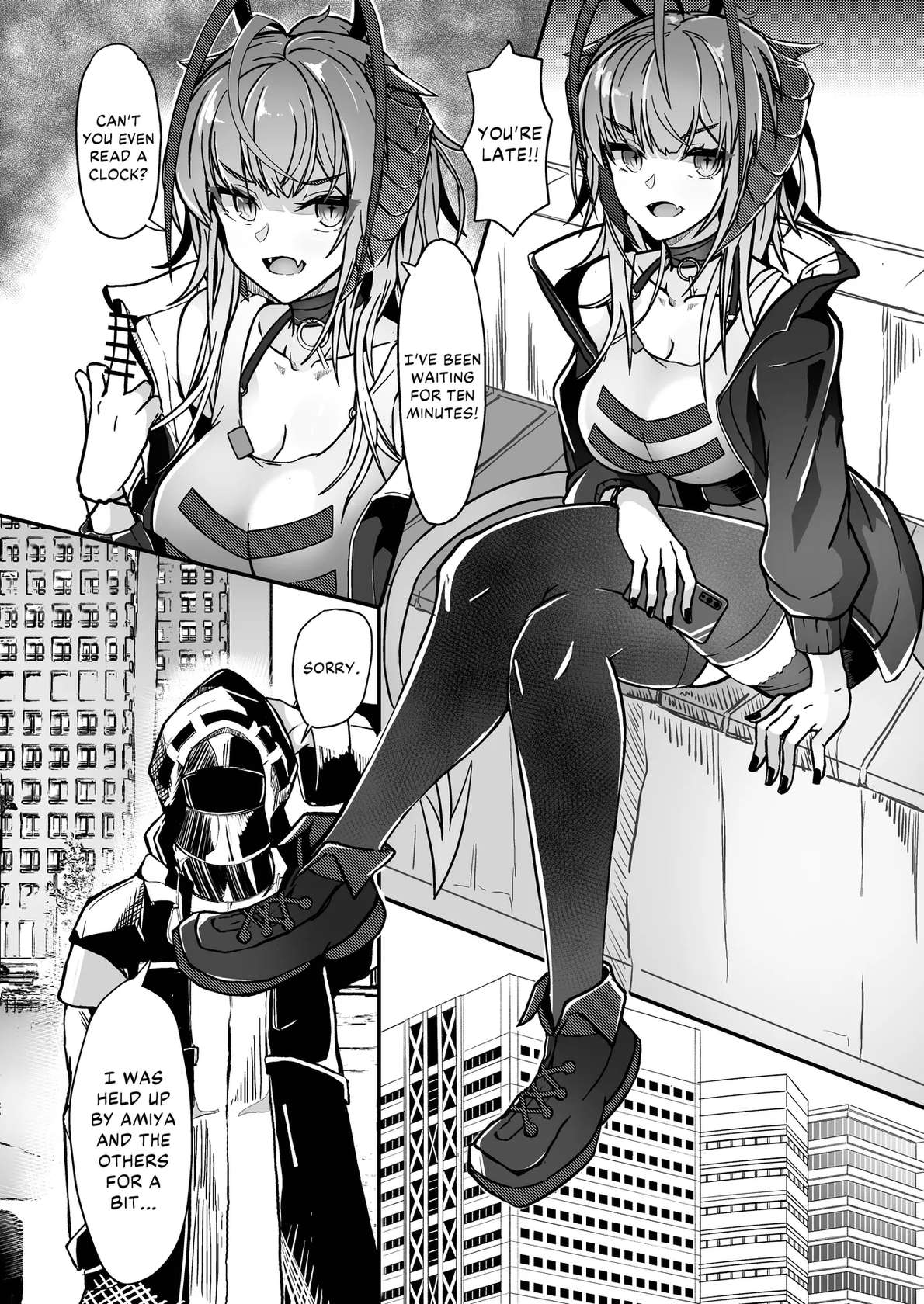 [AM6:44 (akasabi)] I'm a BAD GIRL 2 (Arknights) [English] [DKKMD Translations] [Digital]