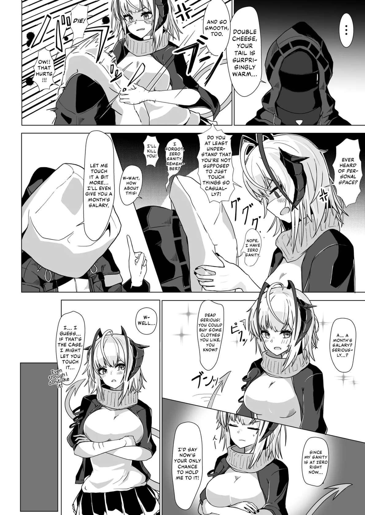 [AM6:44 (akasabi)] I'm a BAD GIRL (Arknights) [English] [DKKMD Translations] [Digital]