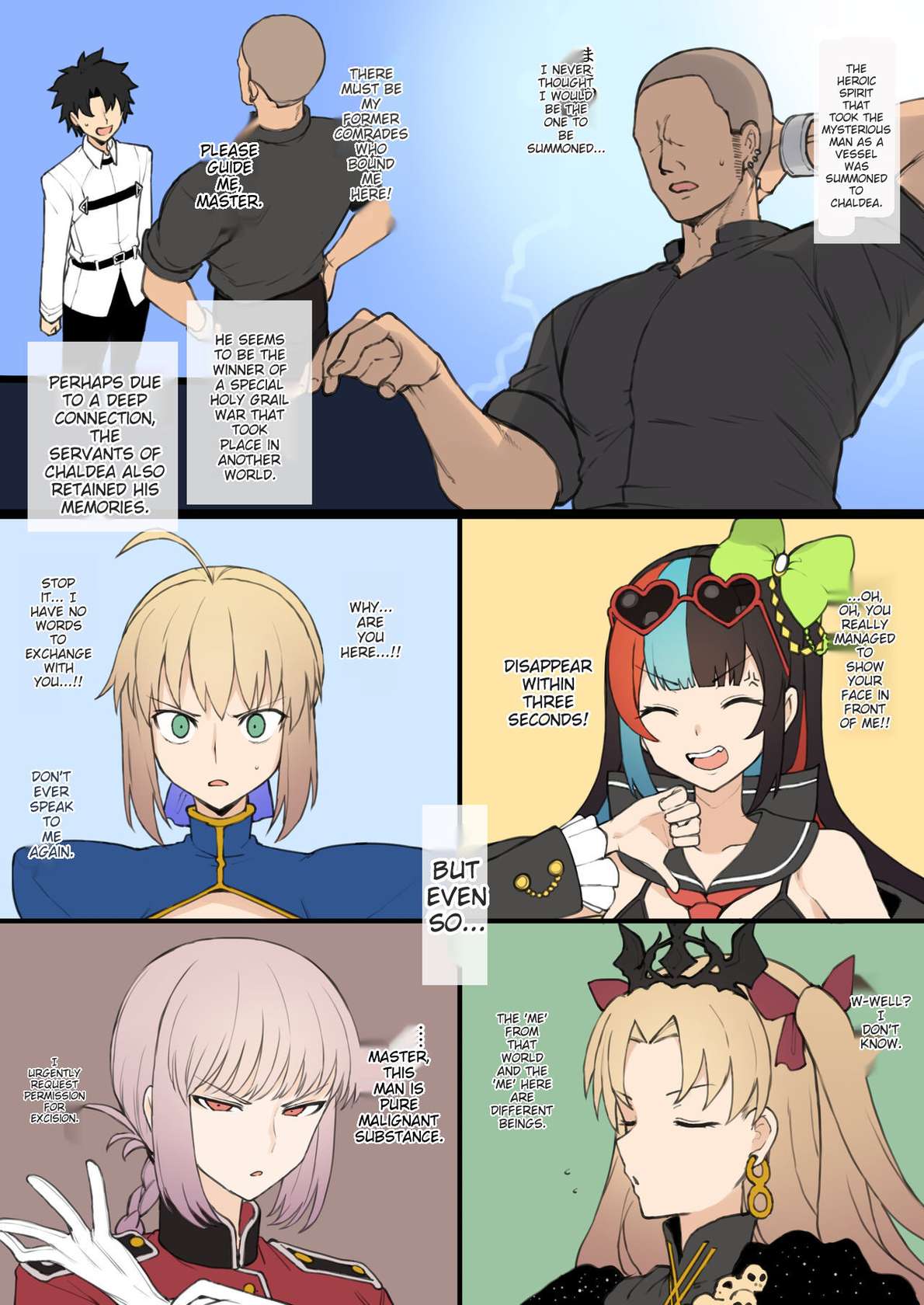 (Terasu MC) FGO September and October Drawings