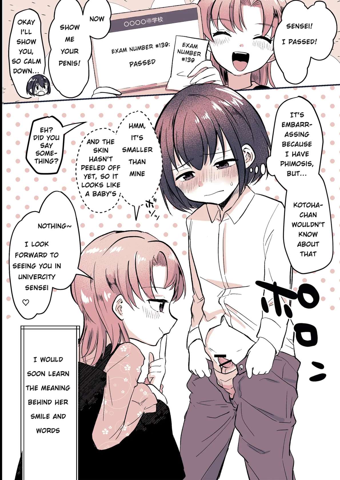 [Chijoku An (Momochamaru)] The Boyfriend Kotoha-chan ♀ and the tutor turned girlfriend Rio-sensei ♂ [English]