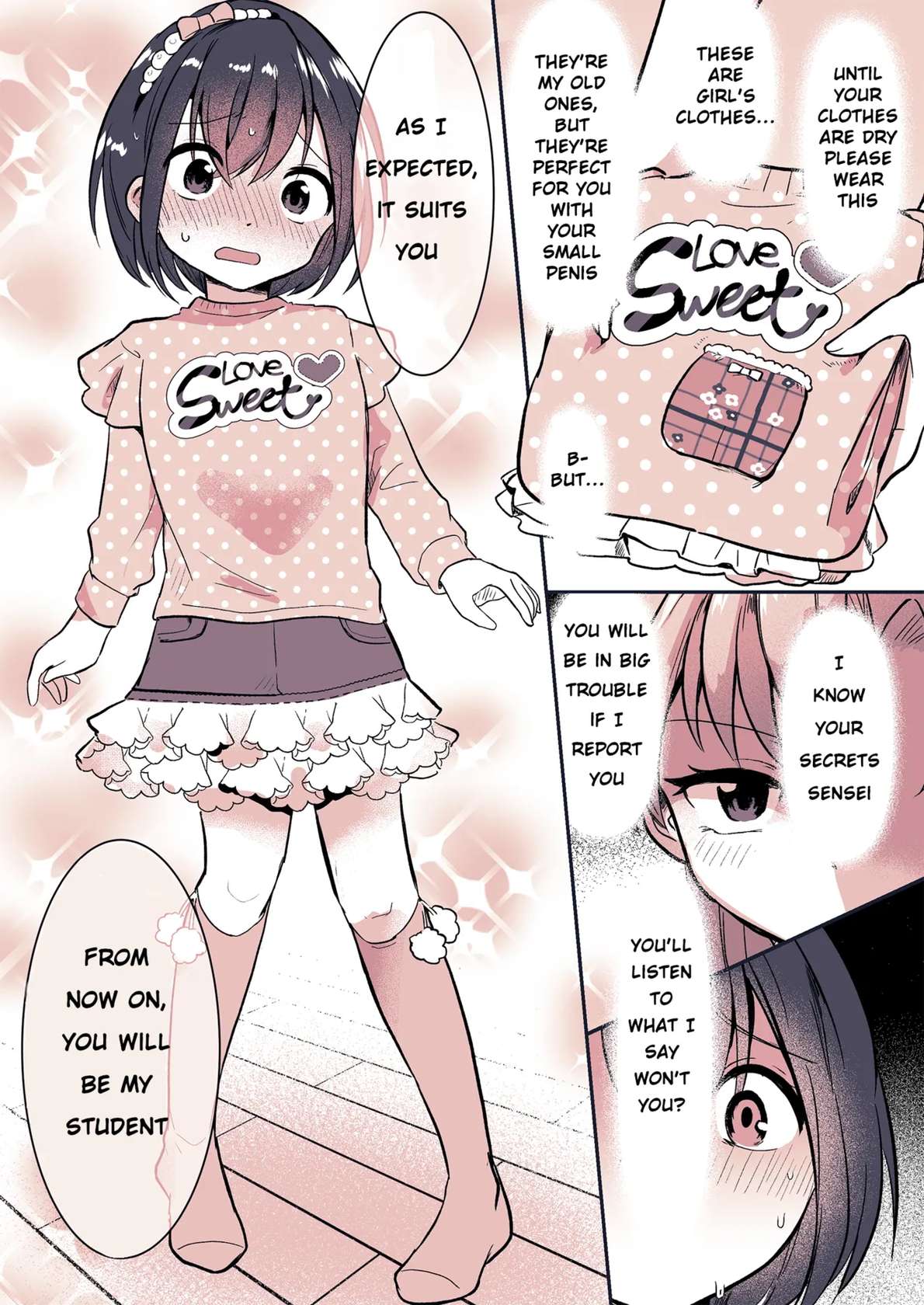 [Chijoku An (Momochamaru)] The Boyfriend Kotoha-chan ♀ and the tutor turned girlfriend Rio-sensei ♂ [English]