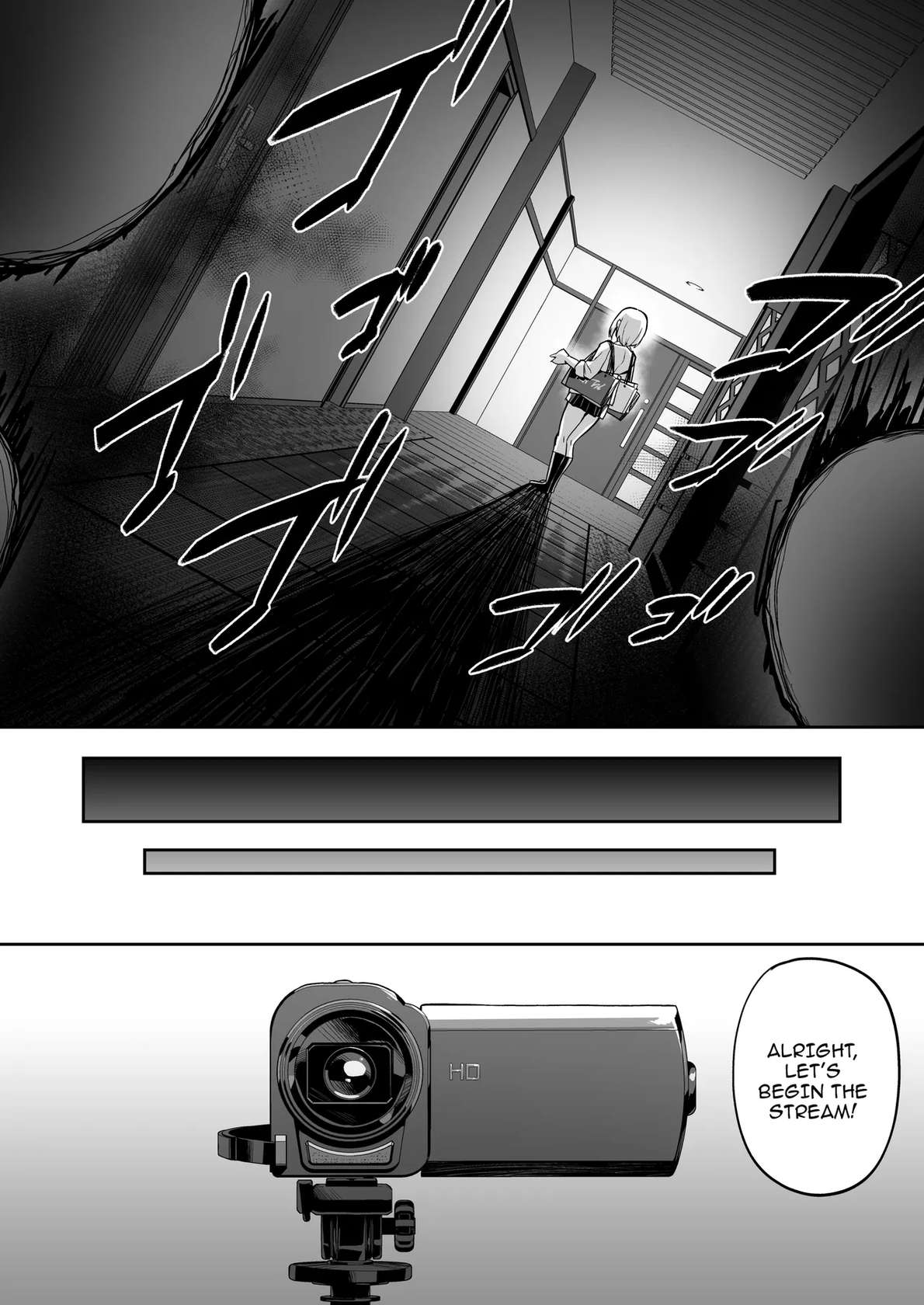 [Takurowodou (Takurowo)] Haishin Joshi Namako no Shinrei Taiken | A Female Streamer's Raw Paranormal Experience [English] {Doujins.com}  [Digital]