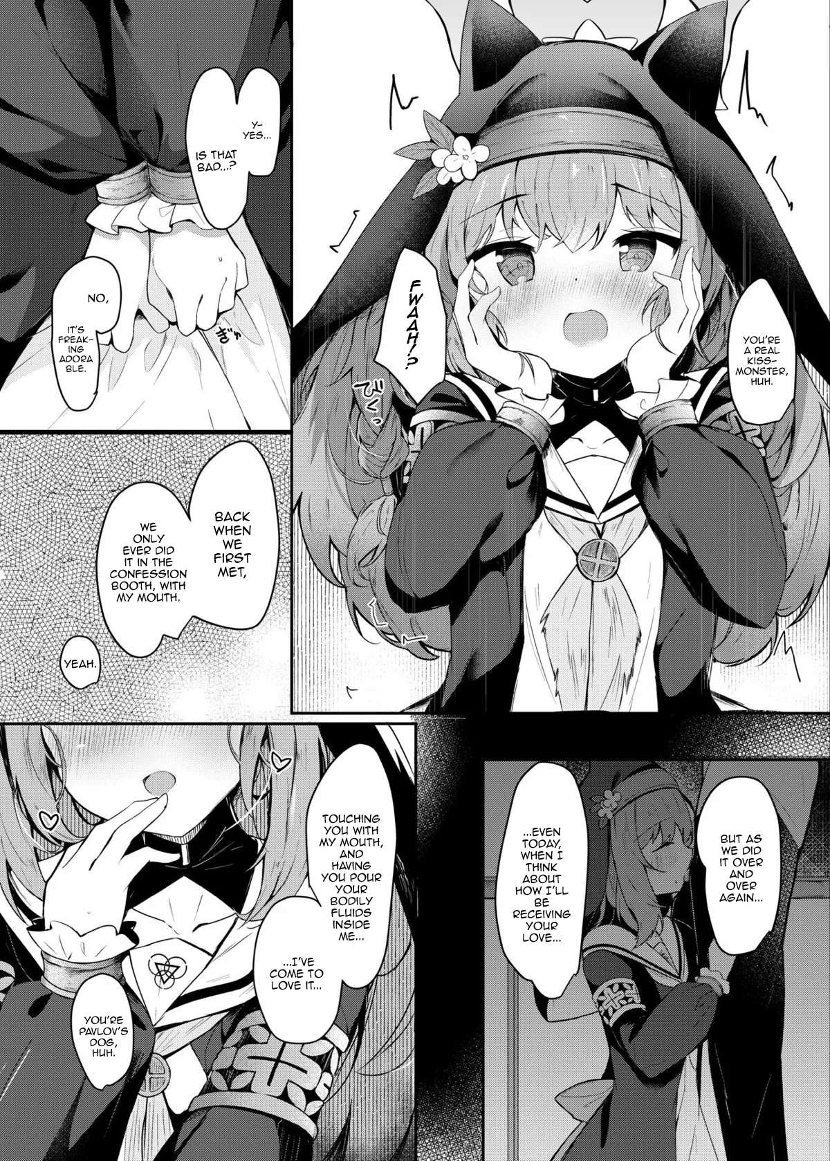 [Atelier Hinata (Hinata Yuu)] Mari to Okuchi Ecchi - Okuchi H with MARI dicribe only sex using mouth | Oral Sex With Mari (Blue Archive) [English] {Doujins.com} [Digital]