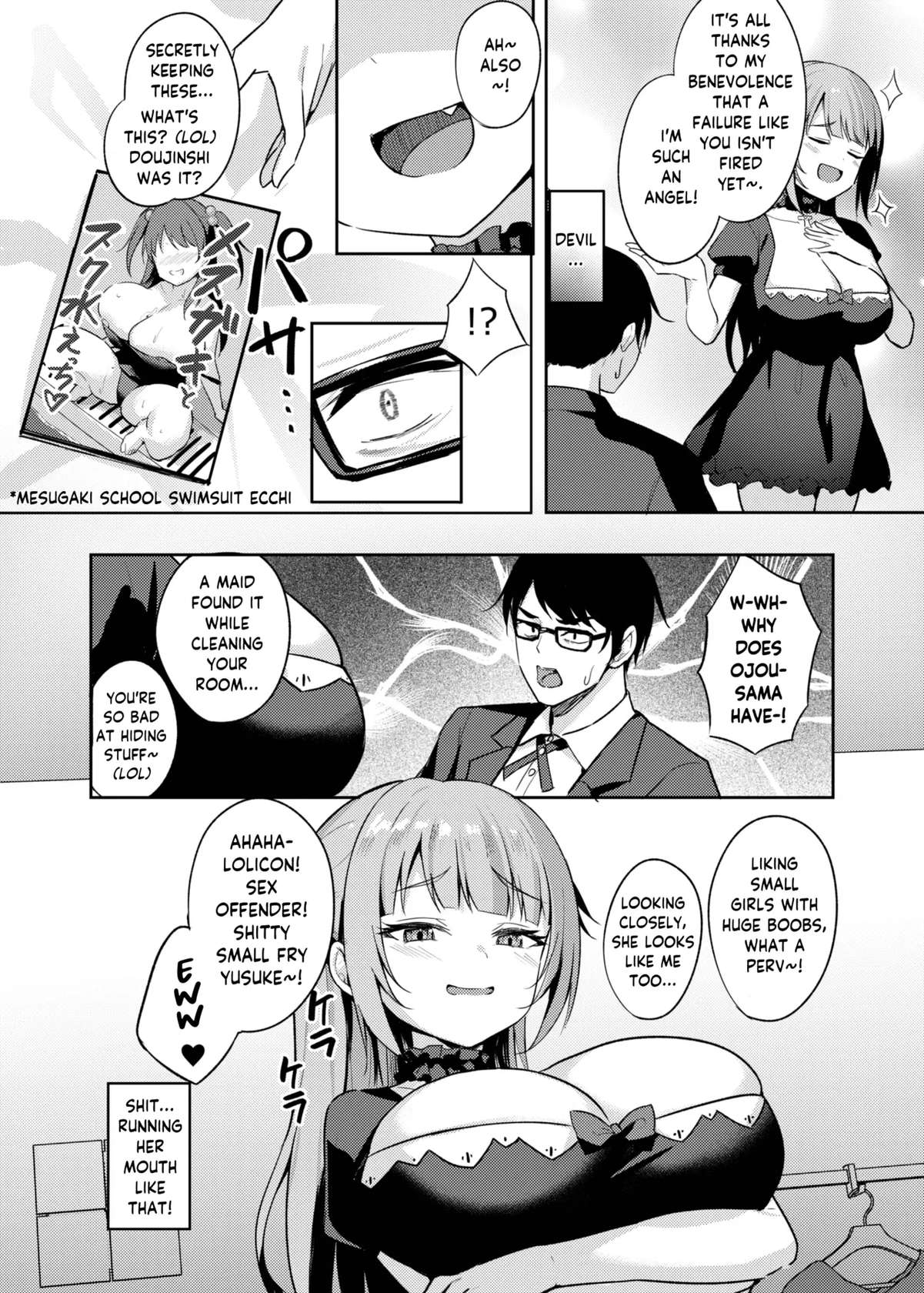 [BRAVE CHICKEN (Alex)] Mesugaki Ojou-sama wa Wakarasetai | The Bratty Lady wants Correction [English] [Entropy] [Digital]