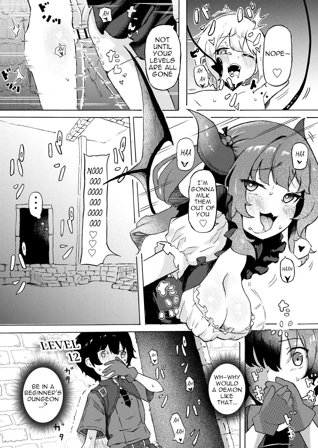 [Permission (Zandoro)] Joukyuu Succubus ni Shoshinsha Gari sare Keikenchi o Shiboritorareru Ohanashi | Story About a High-Ranking Succubus Hunting Beginners and Squeezing Out Their Experience Points [English]