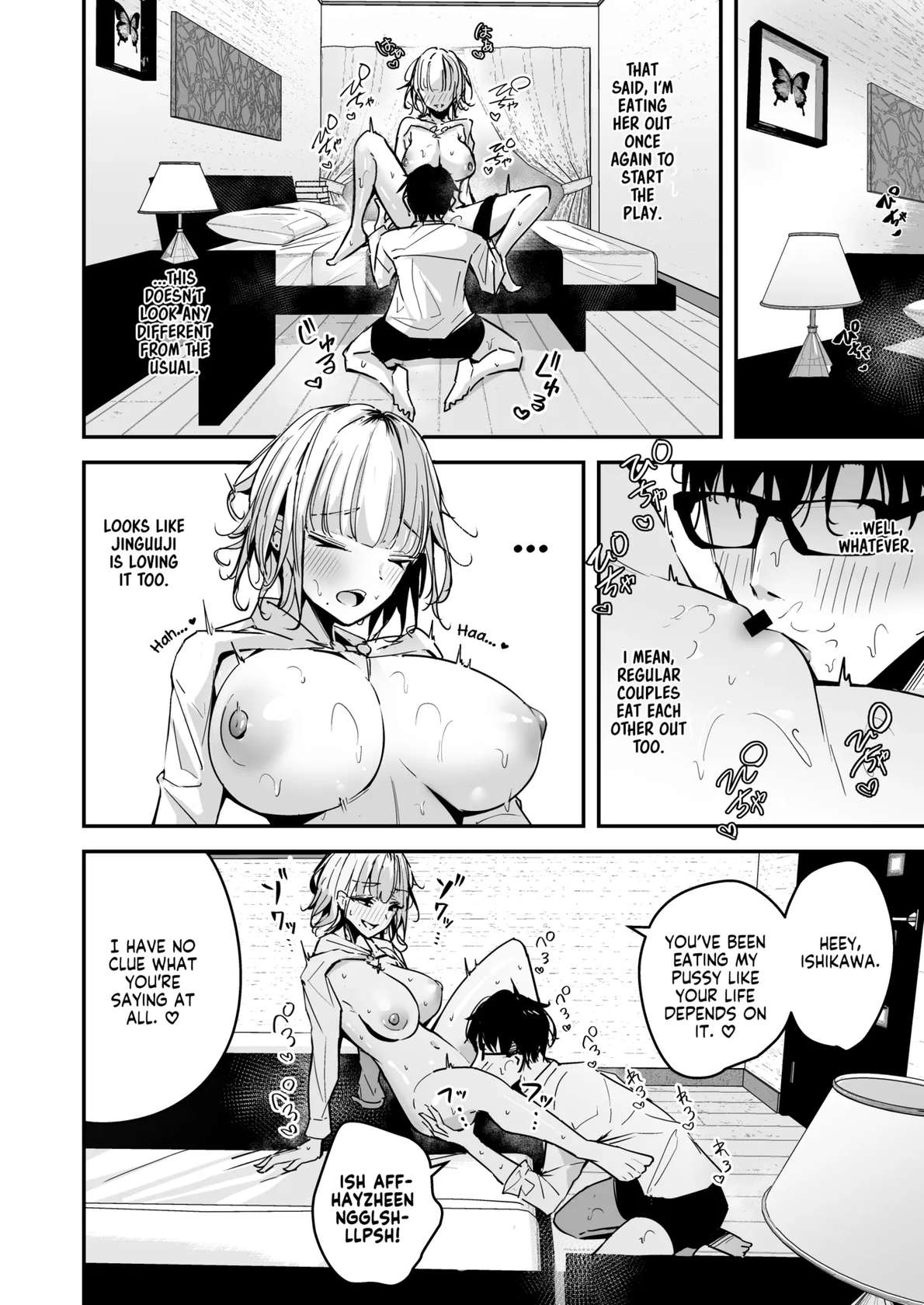 [Unitoshiki] Kinpatsu Chounyuu Gal ni Gyaku DeliHeal Atsukai Sarete Iru Ore no Hanashi 2 | Blonde Gal with Huge Tits Treats Me Like a Manslut 2 [Englsh] [flowerswamp] [Digital]