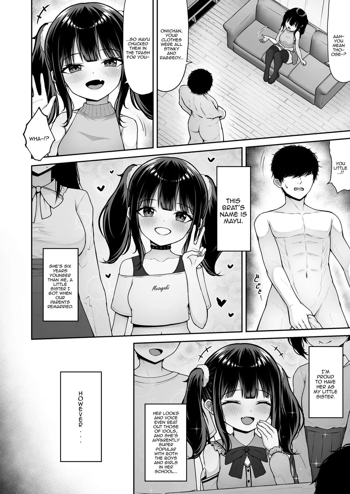 [Chelchel Park (Rachel)] Uchi no Mesugaki Imouto wa Sunao janai  / My Bratty Little Sister Is Not Honest - First Part [English] {Doujins.com}