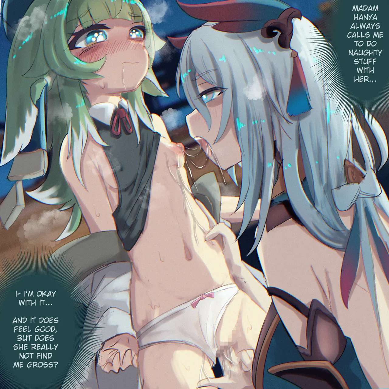 [Unmi] Huohuo x Hanya Moments 1 (Honkai: Star Rail) [English]