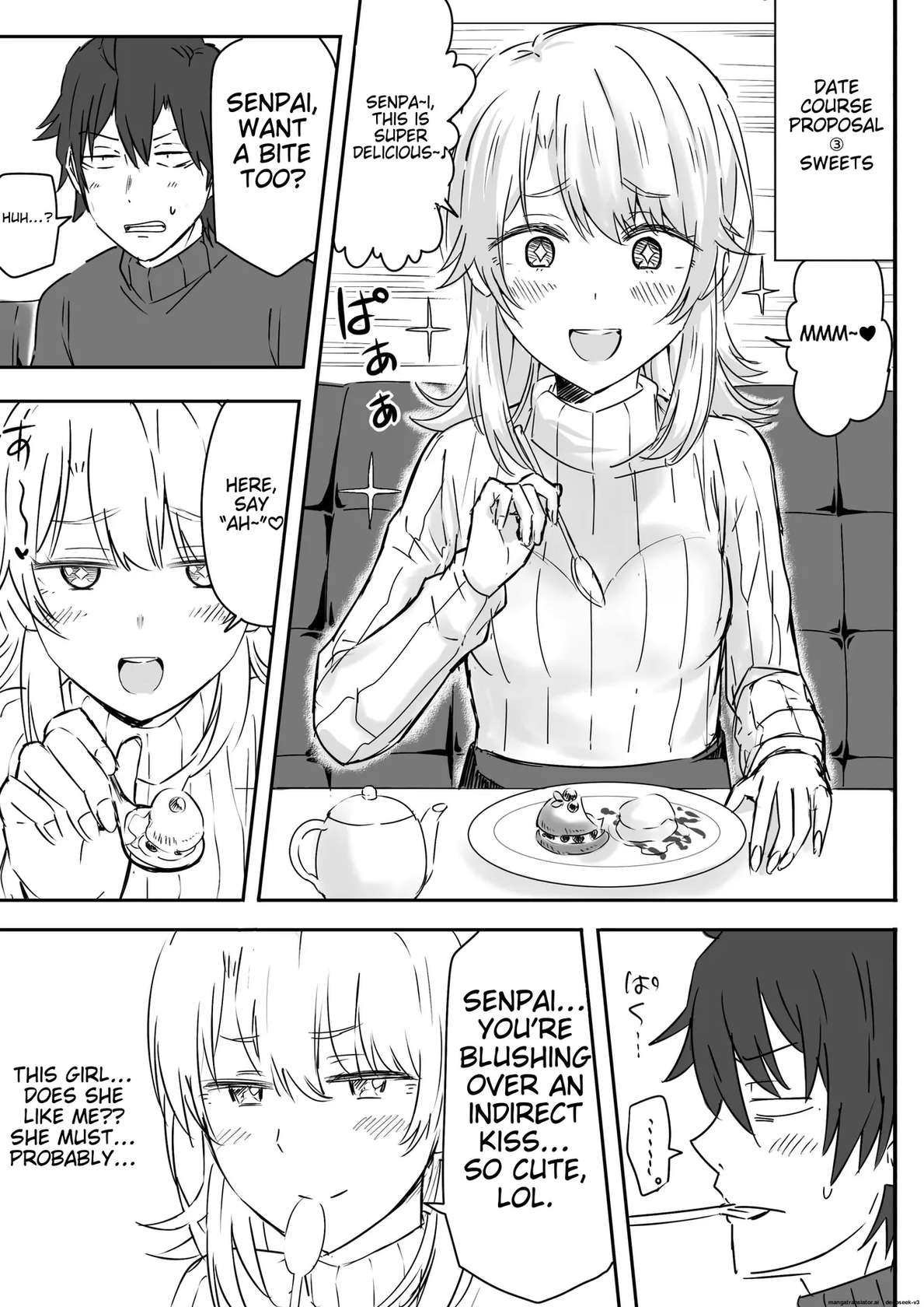 [Niji-Teru] Azato Kawaii Kouhai JK to Noukou Sesshoku Zenpen | Close contact with a cute junior high school girl, part 1 (Yahari Ore no Seishun Love Come wa Machigatteiru.) [English]