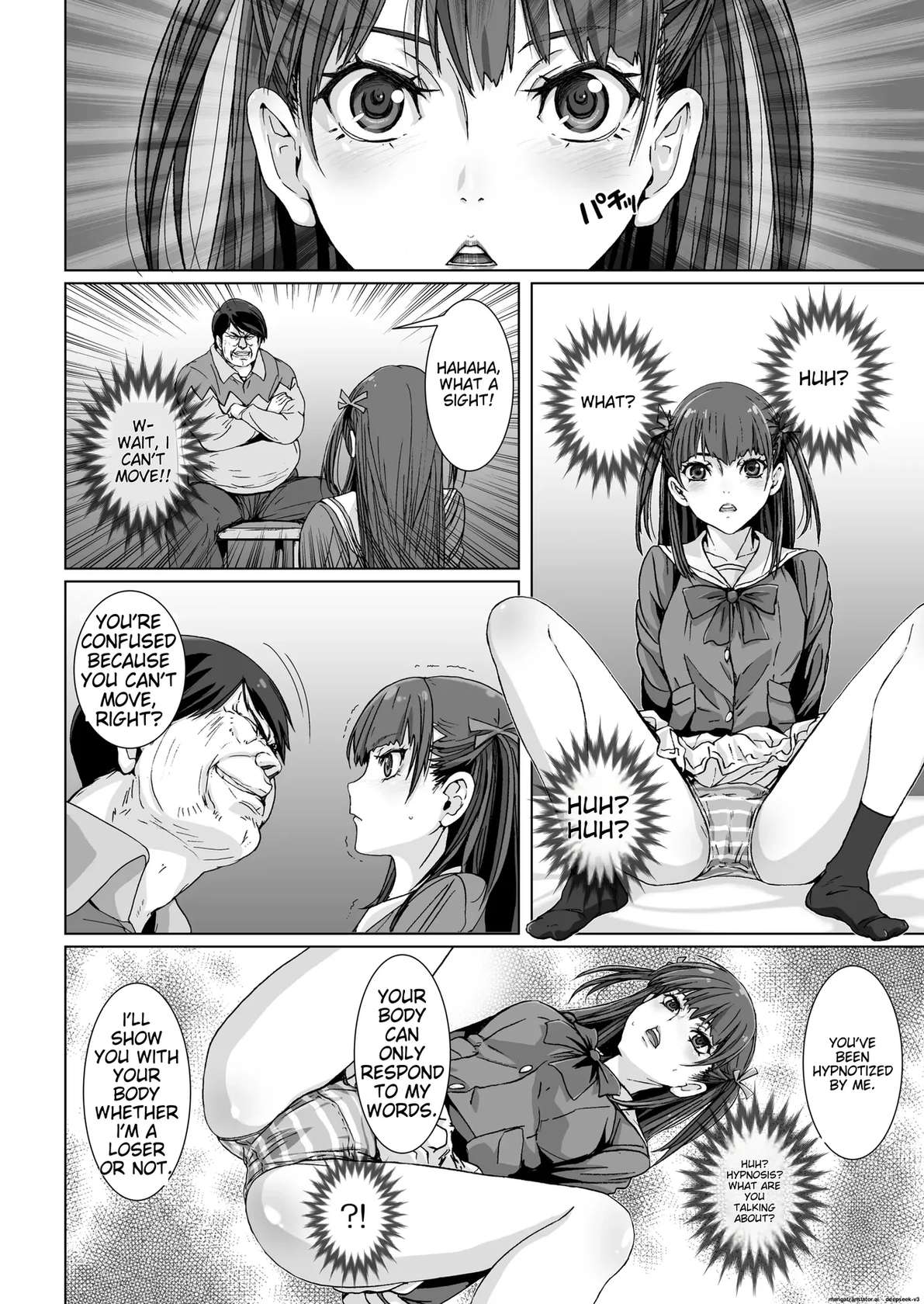 [STUDIO PAL (Nanno Koto, Kenzaki Mikuri)] Kuso Ue Kara Mesen no Meikko o Saiminjutsu de Hazukashii Oshioki o Suru. | I use hypnotism to give my arrogant niece a humiliating punishment. [English] [Digital]