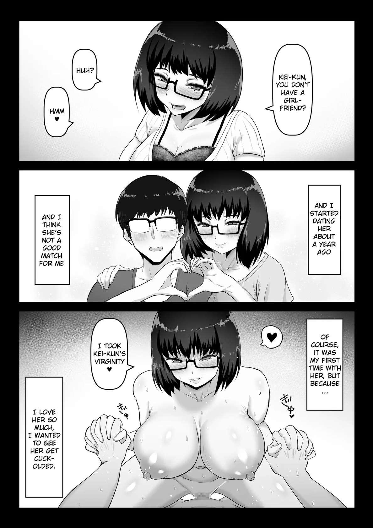 [Vermilion] Kowakuteki na Kanojo wa "Netorase" ni Kyouryokuteki de Boku no Utsubokki Okori o Mite Emi o Ukaberu. | My Seductive Girlfriend "CUCKOLDS" Me Willingly and Smiles When She Sees My Sad Erection [English]