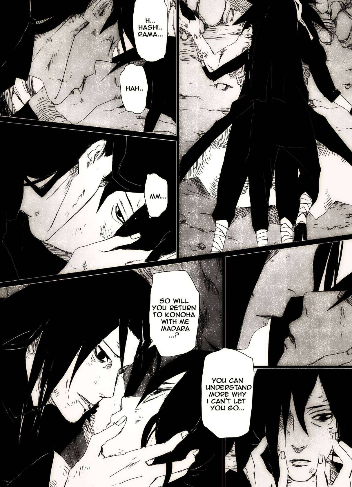 Hashirama x Madara Doujinshi by hachimitsubani