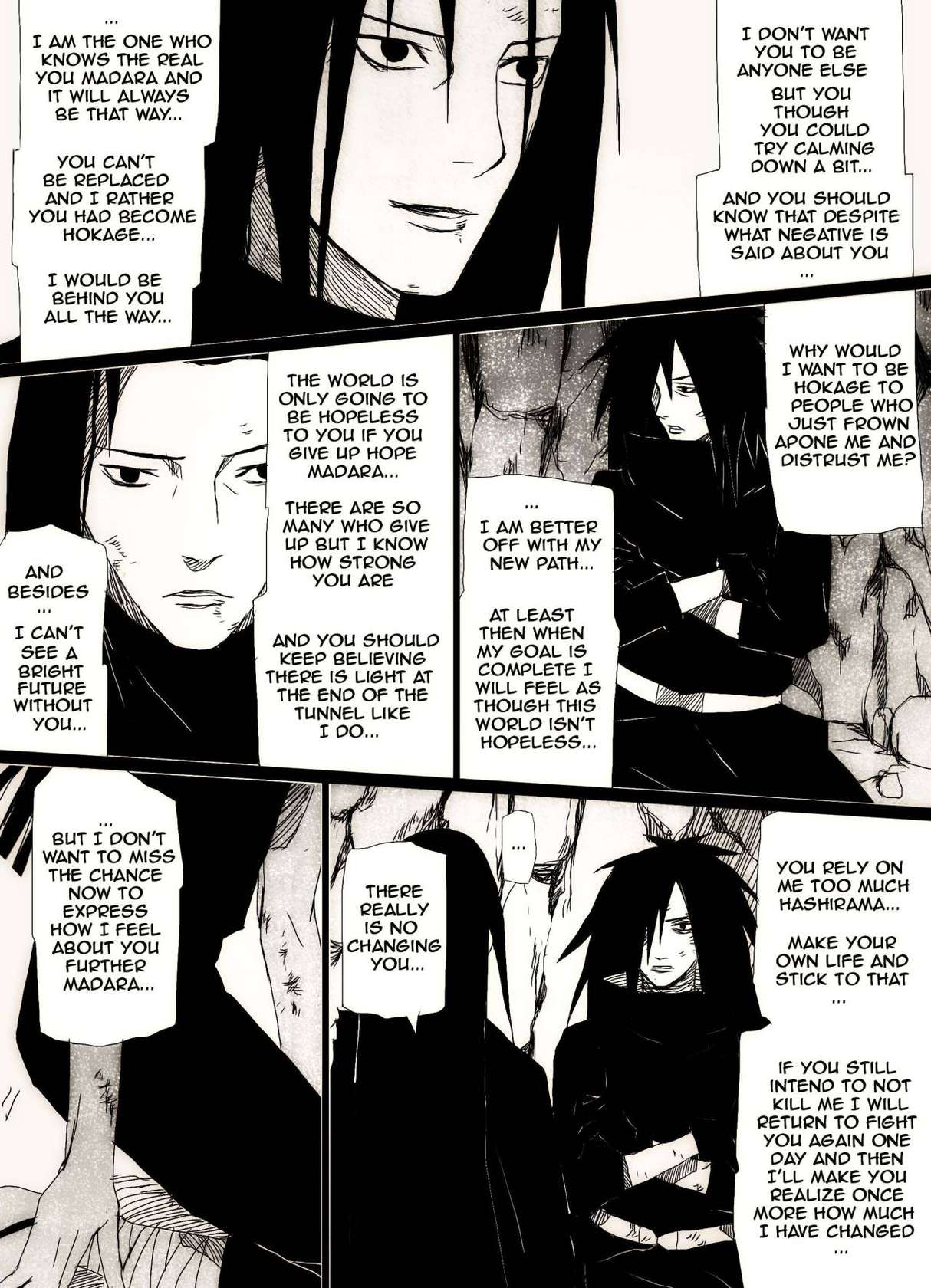 Hashirama x Madara Doujinshi by hachimitsubani