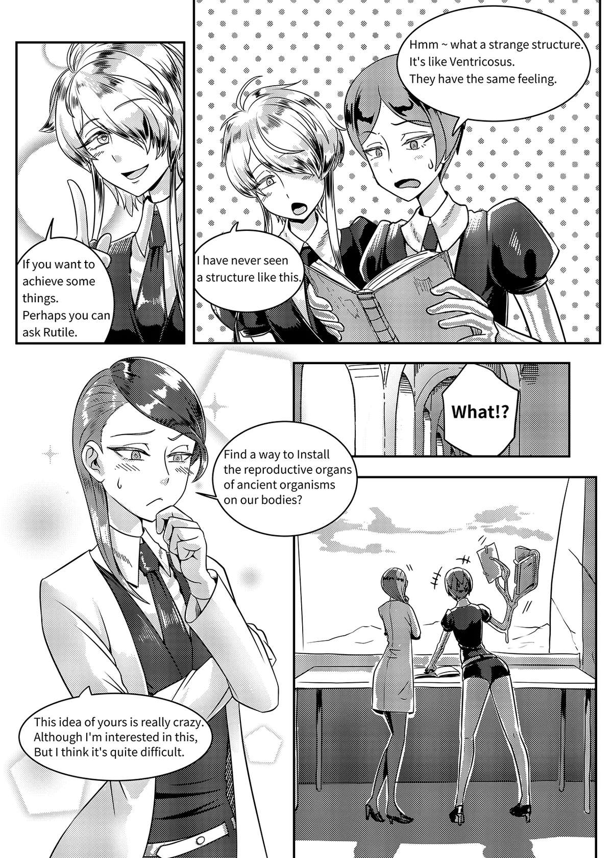 [Hertro] Gem's Daily Sex Life (Houseki no Kuni) [English]