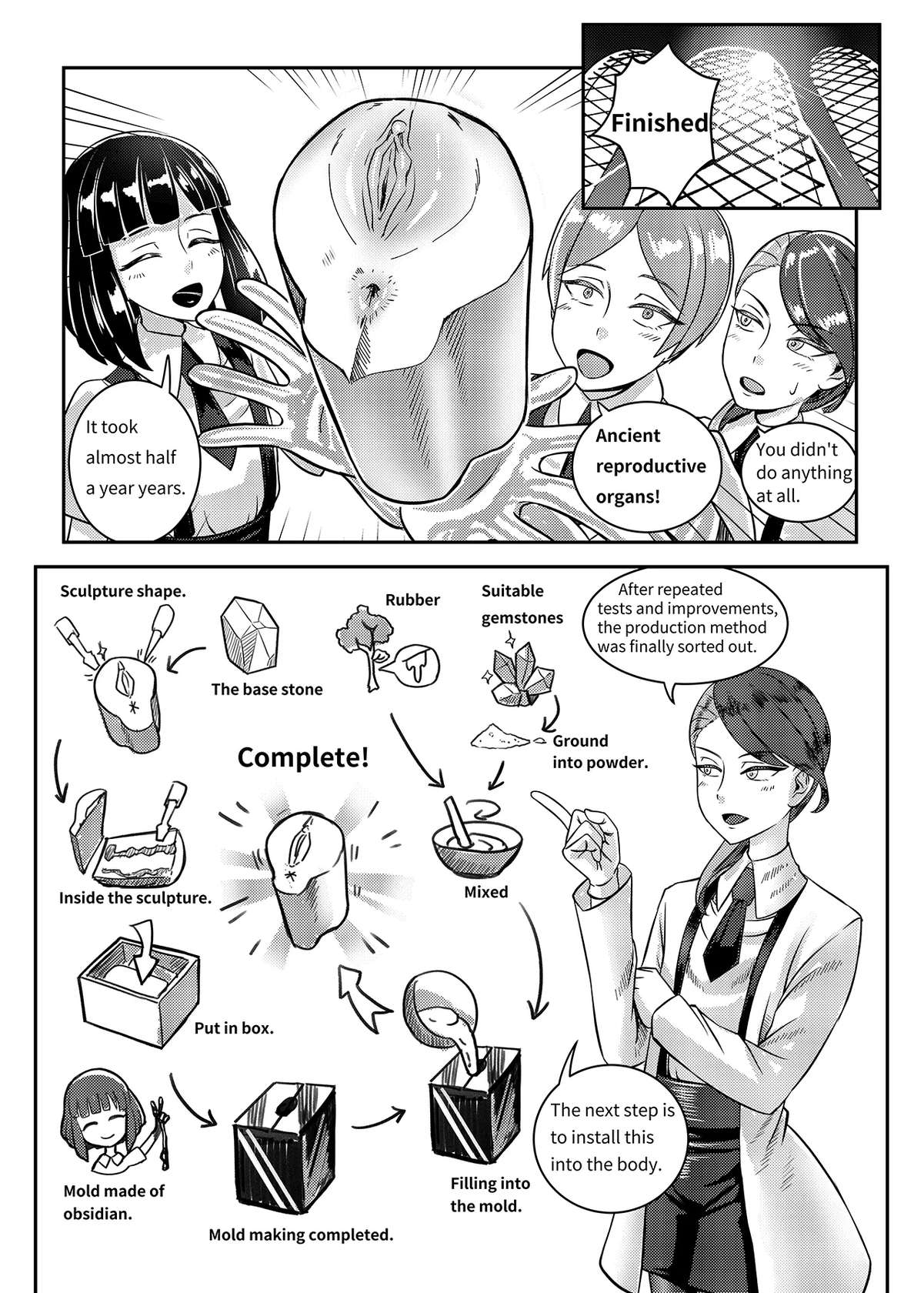 [Hertro] Gem's Daily Sex Life (Houseki no Kuni) [English]