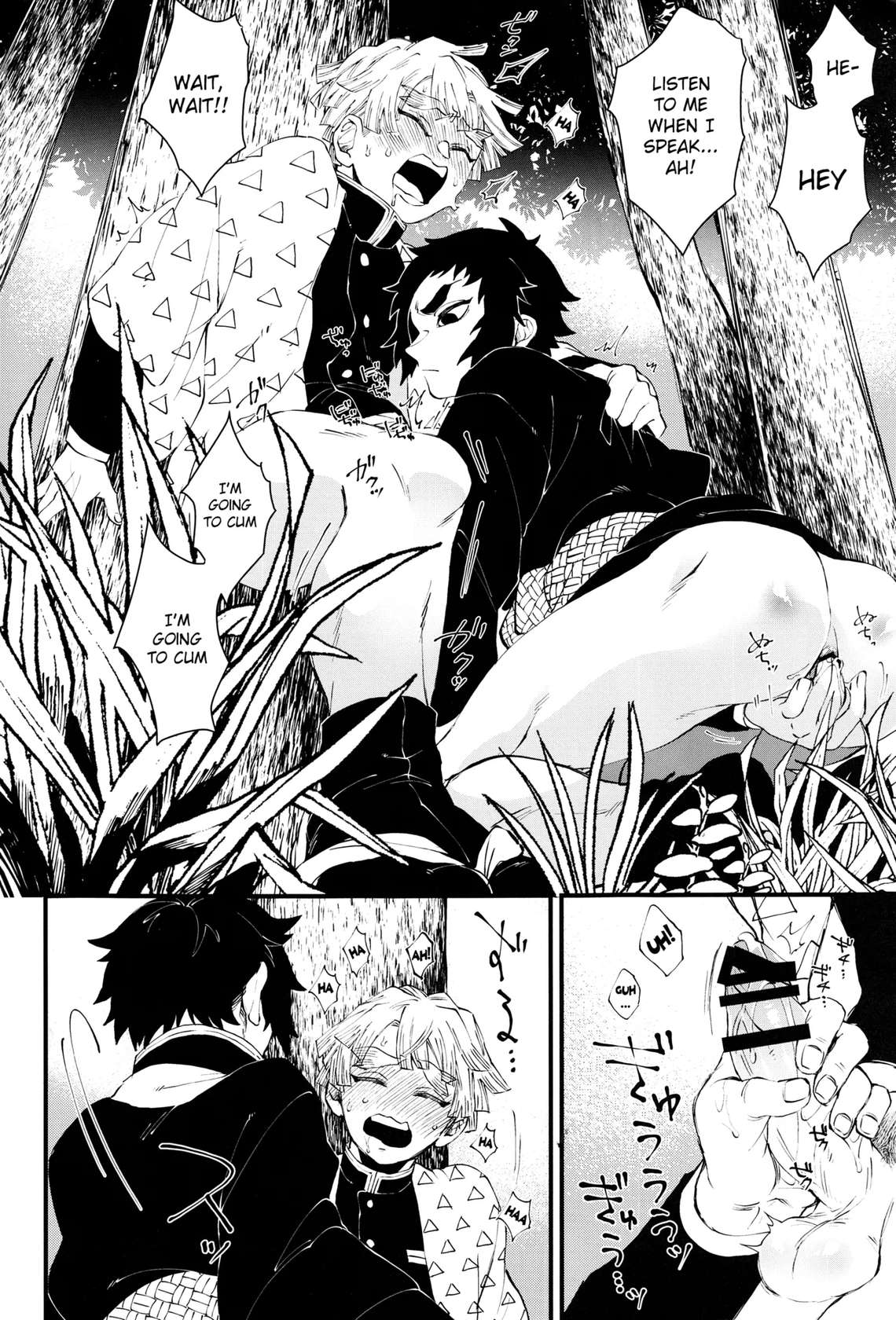 (Nichirin Kitan 6) [Mekao (Den Meka)] Haru wa Bonyuu (Kimetsu no Yaiba) [English] {Chin²}