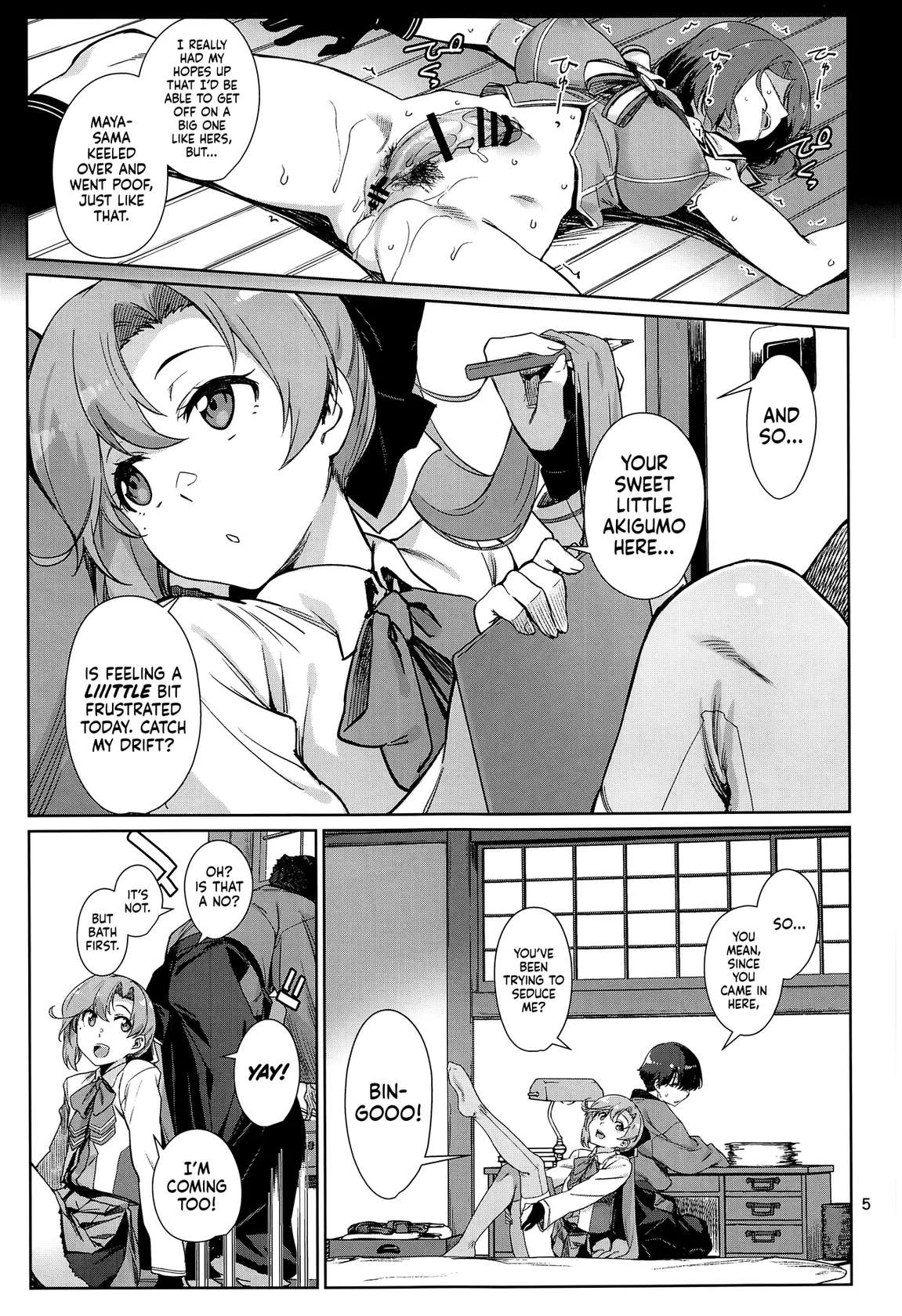 (C102) [Chotto Dake Aruyo. (Takemura Sesshu)] Kinaki Toyomu ー Calling Warble (Kantai Collection -KanColle-) [English] [head empty]