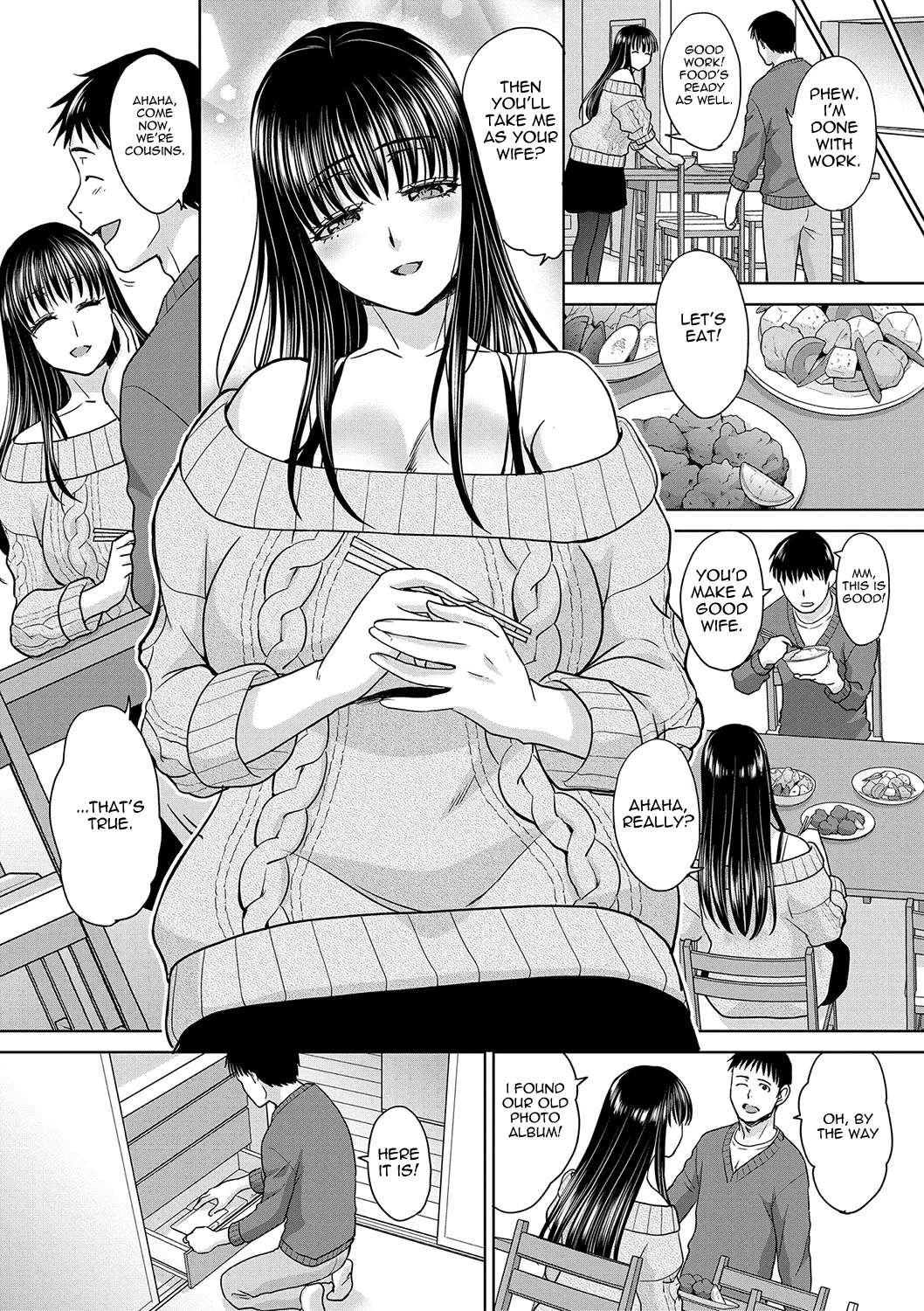 [Itaba Hiroshi] Shinseki Midara My Home Harem Ch.1 [English] [castortranslatesthings]