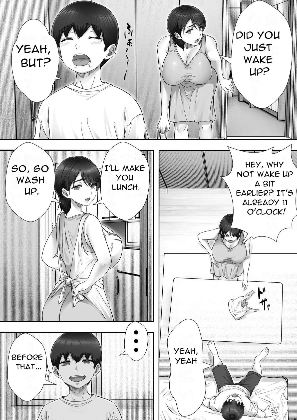 [Tarobaumu] DeliHeal Kaa-chan 3 ~Having Sex with My Favorite Kaa-chan and Having a Half-Cohabitation Life~ [English][DarklordMTLs]